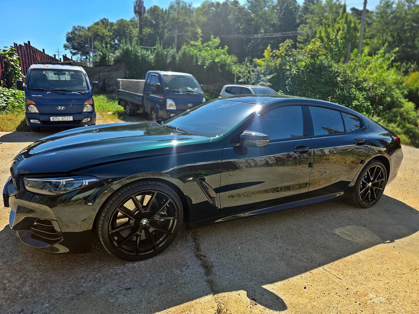 BMW 850i X드라이브 2026 다크에메랄드 사진 3