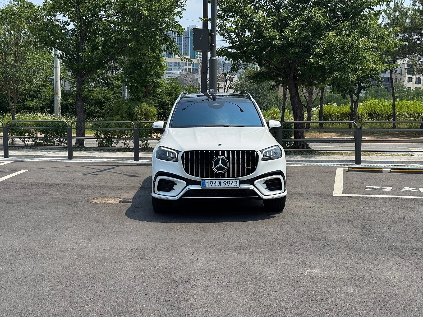 벤츠 메르세데스-벤츠 GLS450 4MATIC 2025 2025 화이트 사진 1