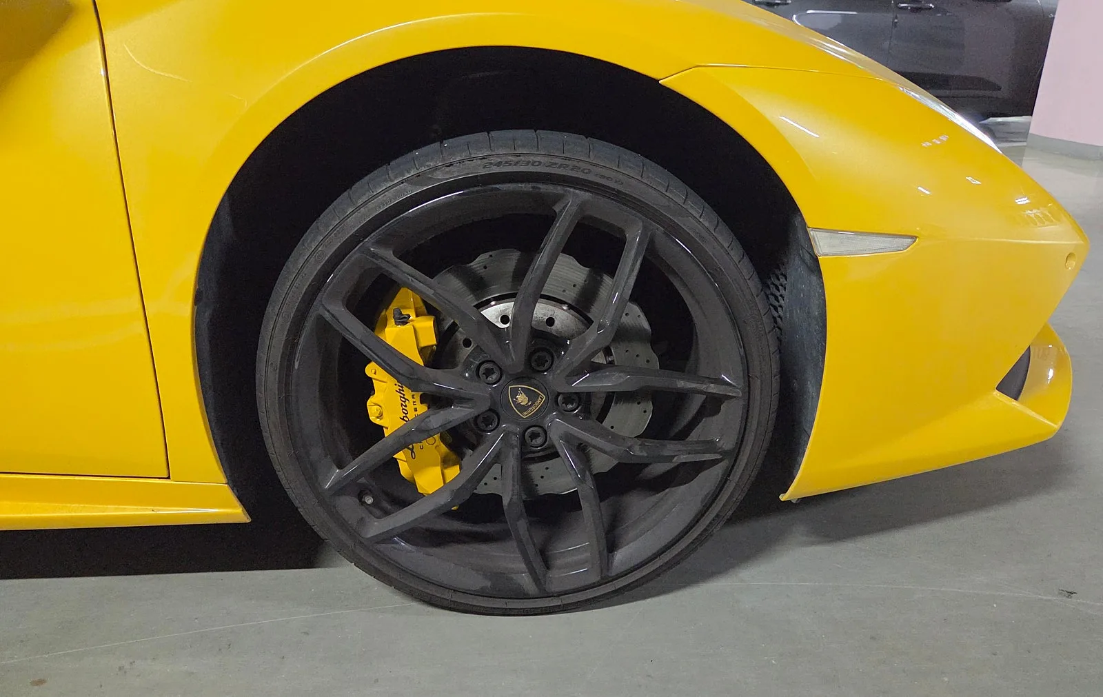 람보르기니 우라칸 LP580-2 스파이더 2018 옐로 사진 6