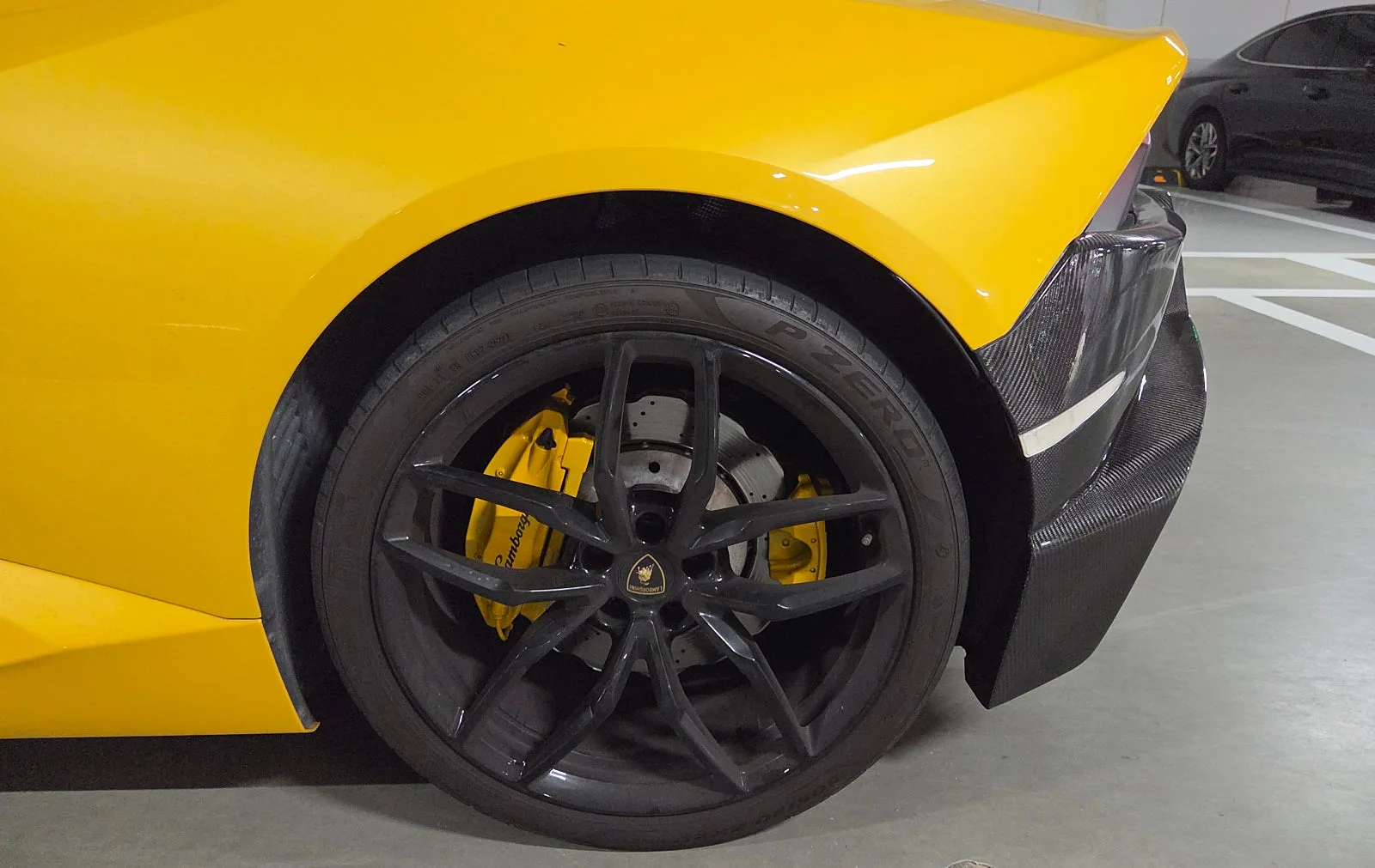 람보르기니 우라칸 LP580-2 스파이더 2018 옐로 사진 8