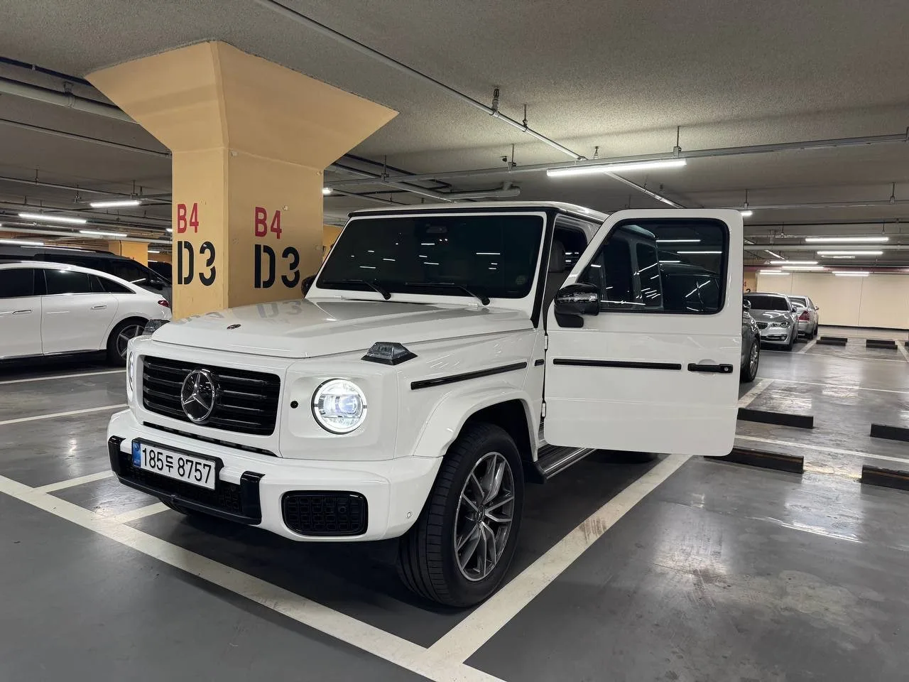 벤츠 지바겐 G450D 2025 흰색 사진 1