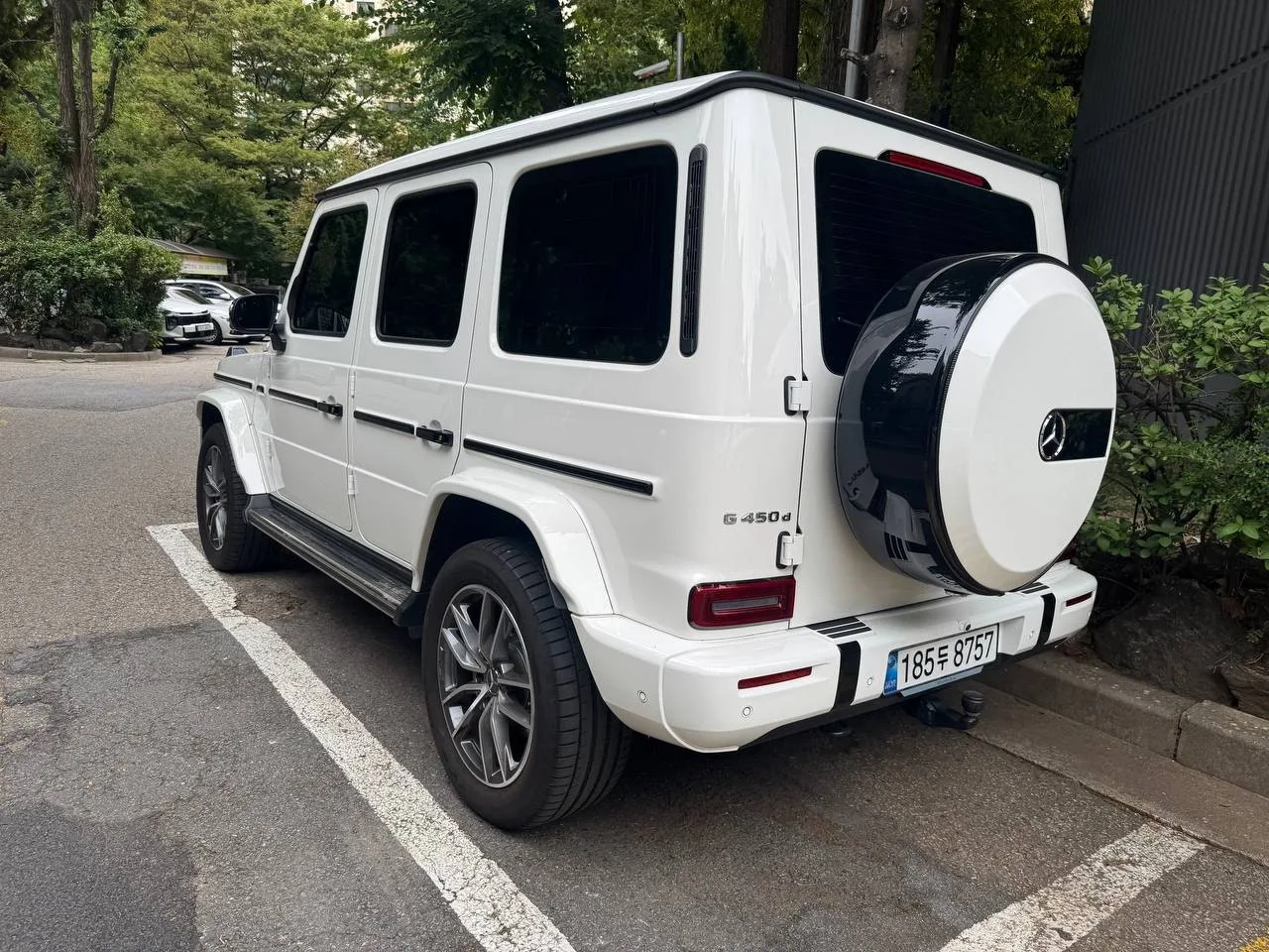 벤츠 지바겐 G450D 2025 흰색 사진 2