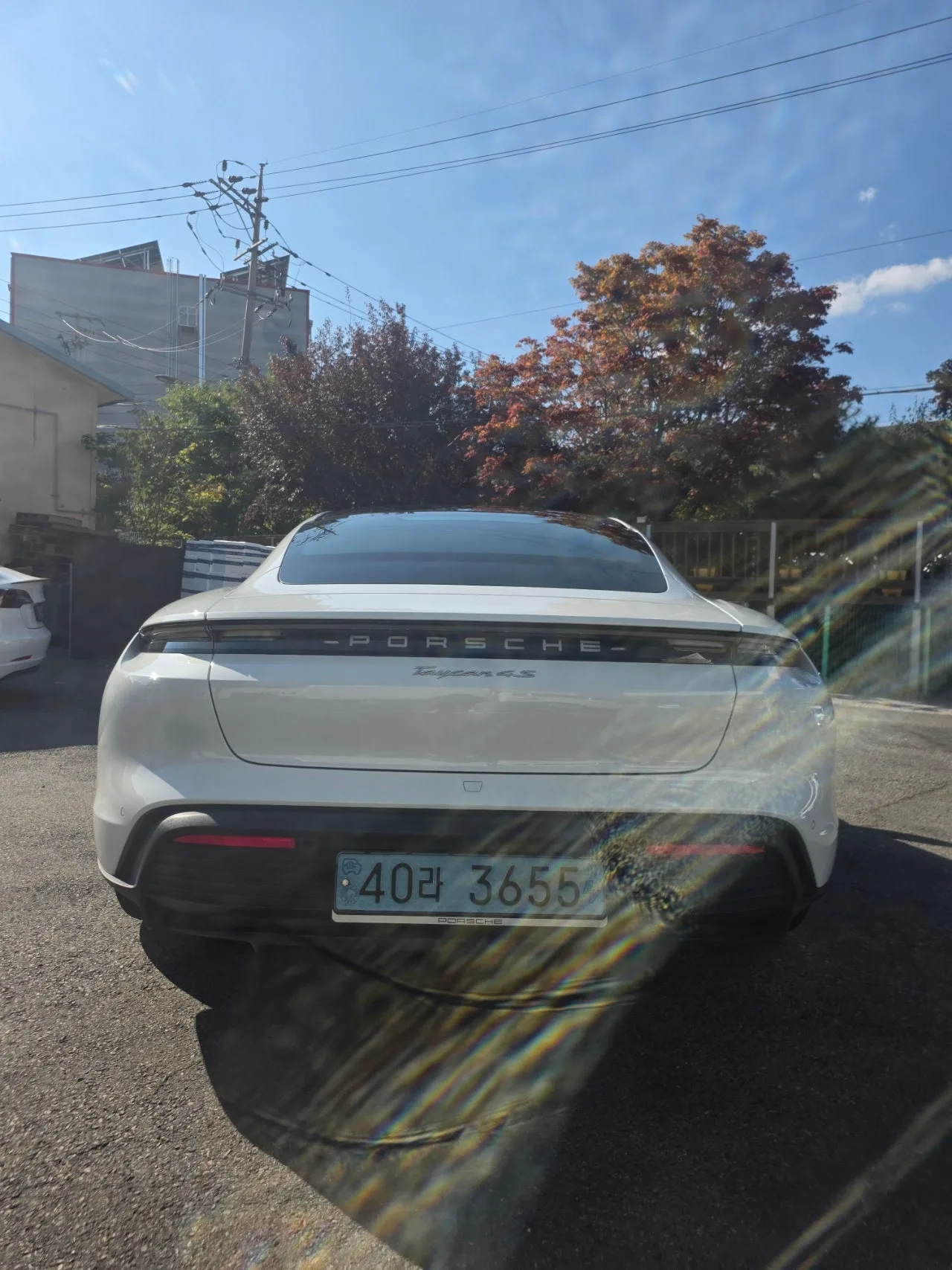 포르쉐 타이칸 4S 2021 화이트 사진 4