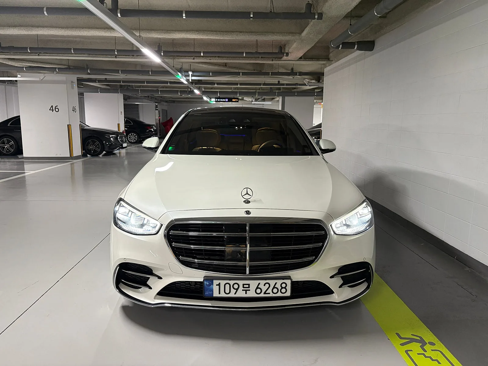 벤츠 S클래스 S400d 2022 다이아몬드 화이트 사진 1
