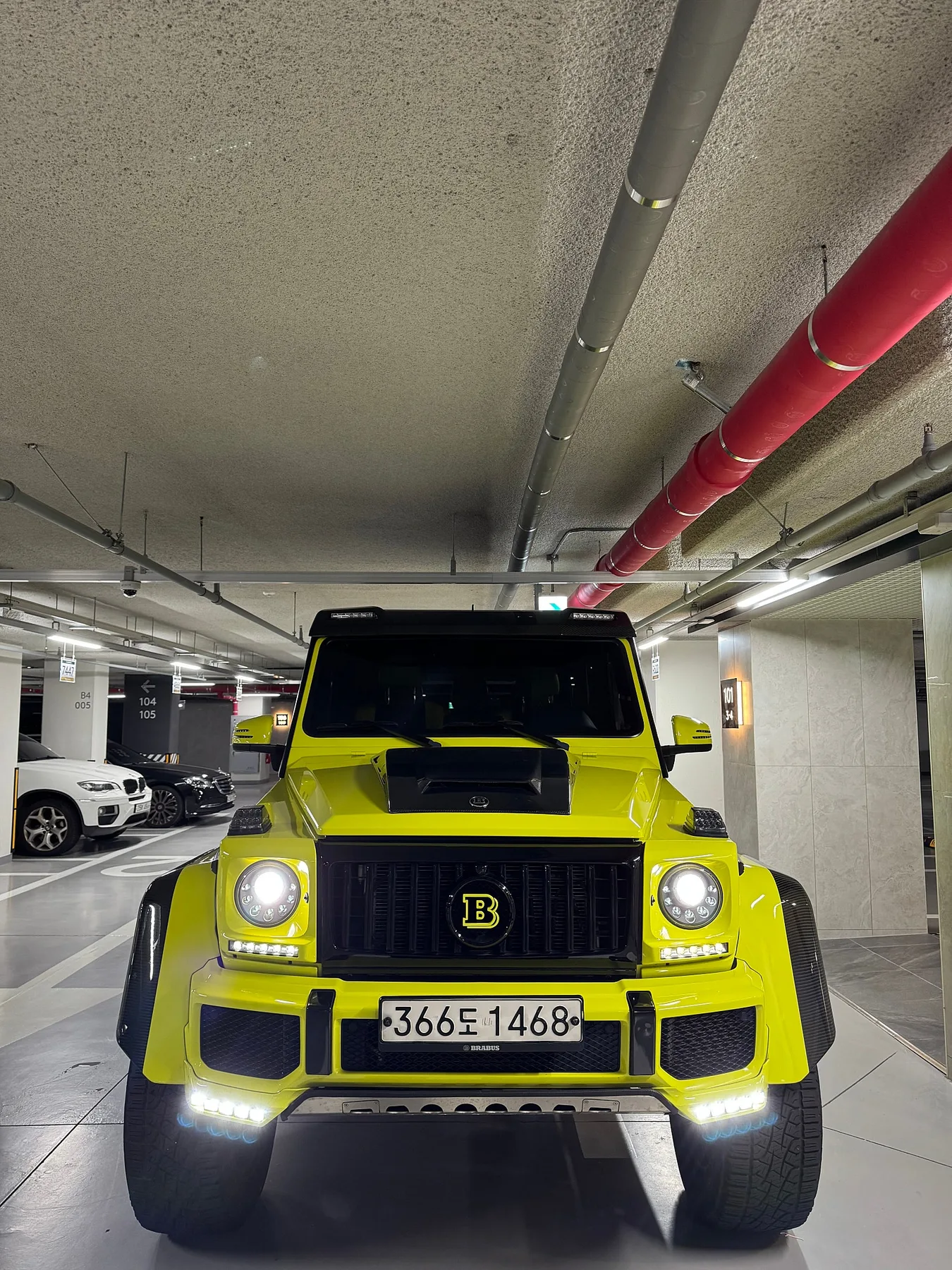 벤츠 G500 4x4 2016 옐로 사진 1
