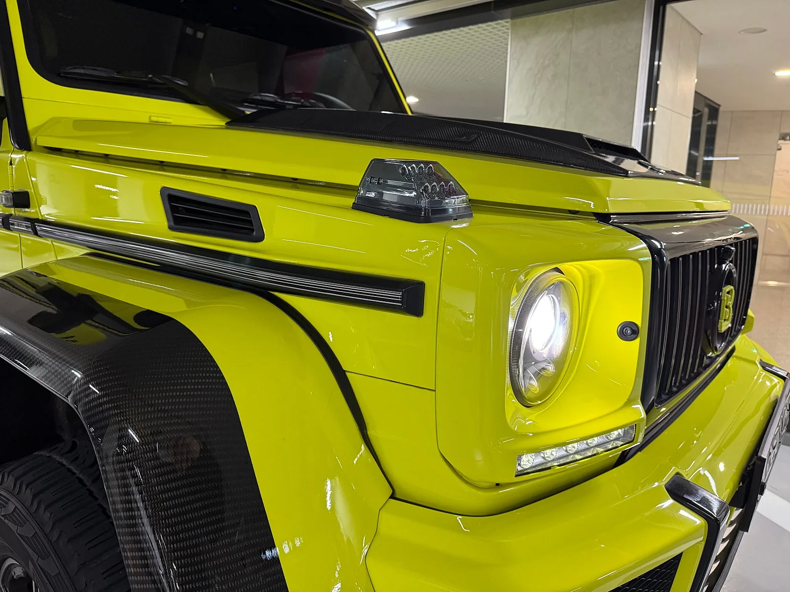 벤츠 G500 4x4 2016 옐로 사진 3