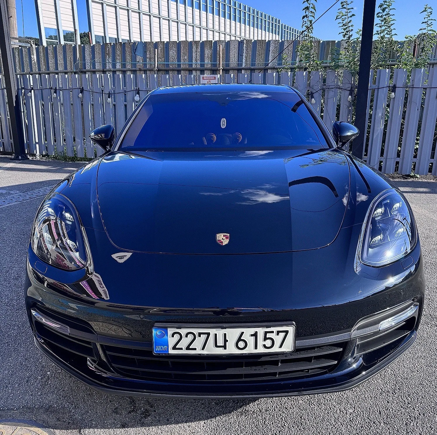 포르쉐 파나메라 4 E-Hybrid 2019 검정색 사진 1