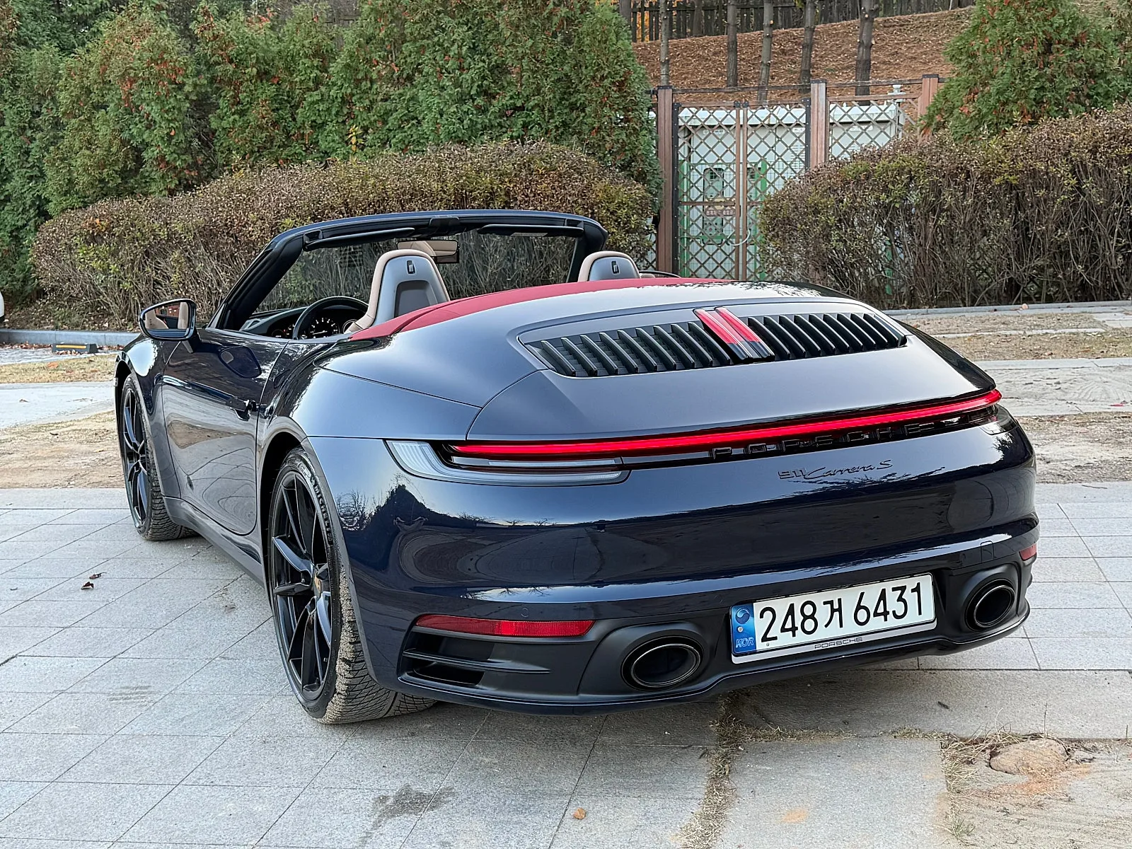 포르쉐 911 992 S 카브리올레 2027 블랙 사진 5