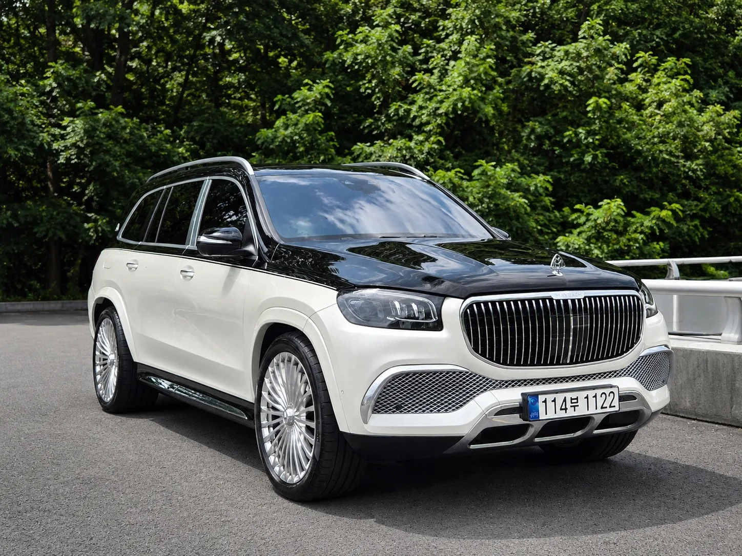 벤츠 마이바흐 GLS600 4MATIC 2022 화이트 사진 1