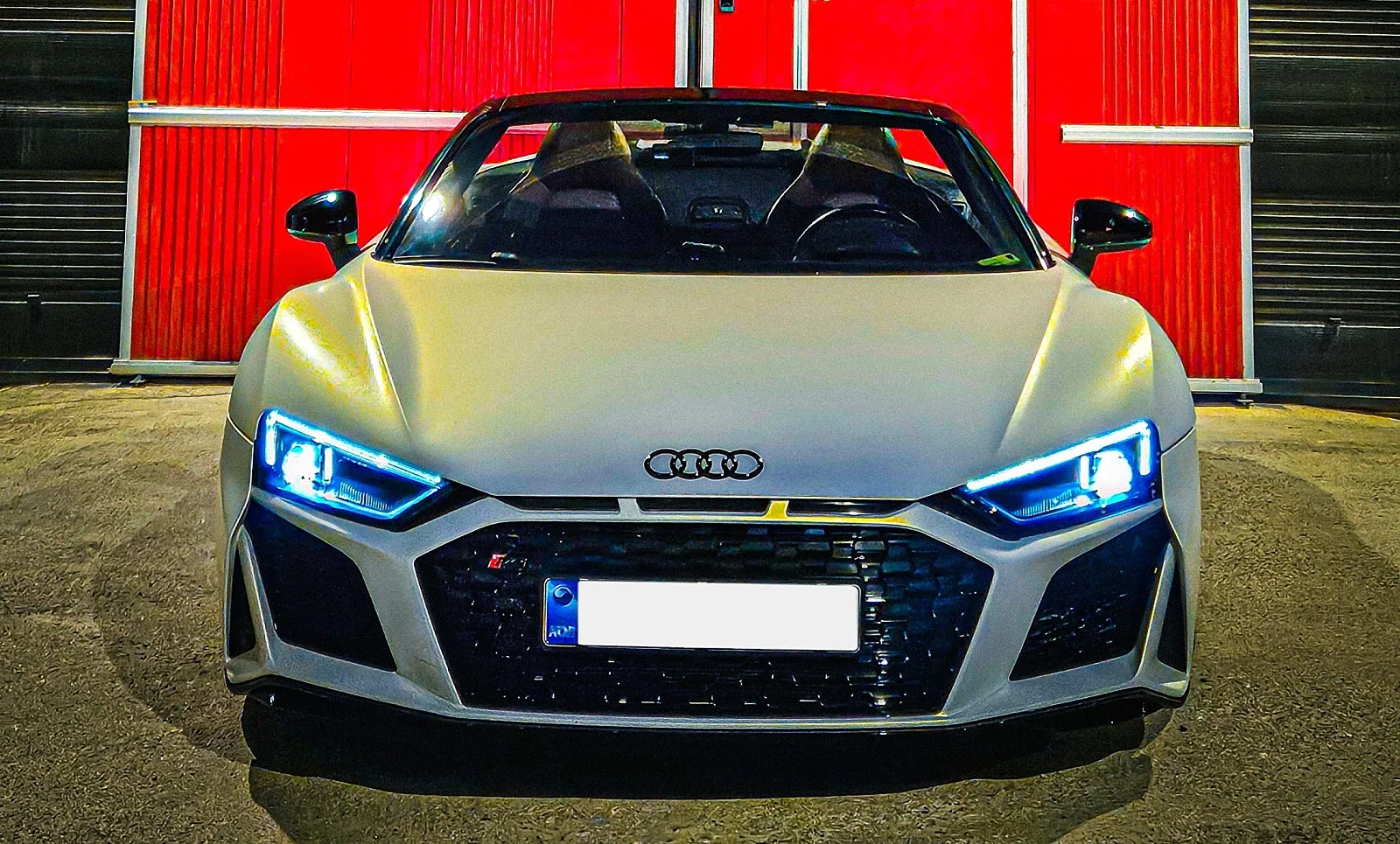 아우디 R8 스파이더 2017 베이지 사진 3