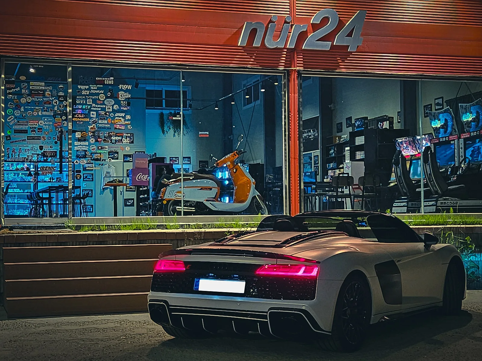 아우디 R8 스파이더 2017 베이지 사진 6
