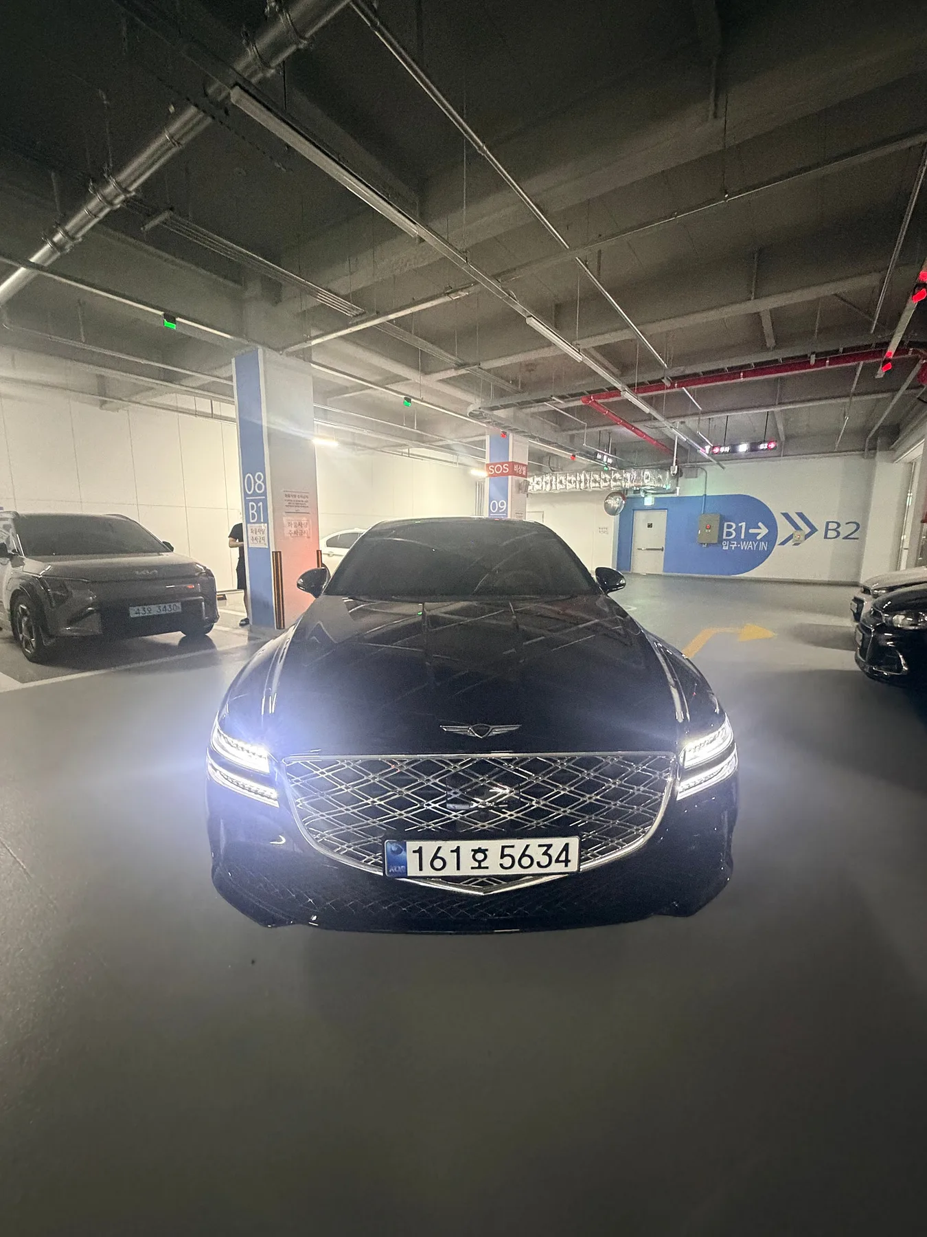 제네시스 G80 2.5T 2026 네이비 사진 1
