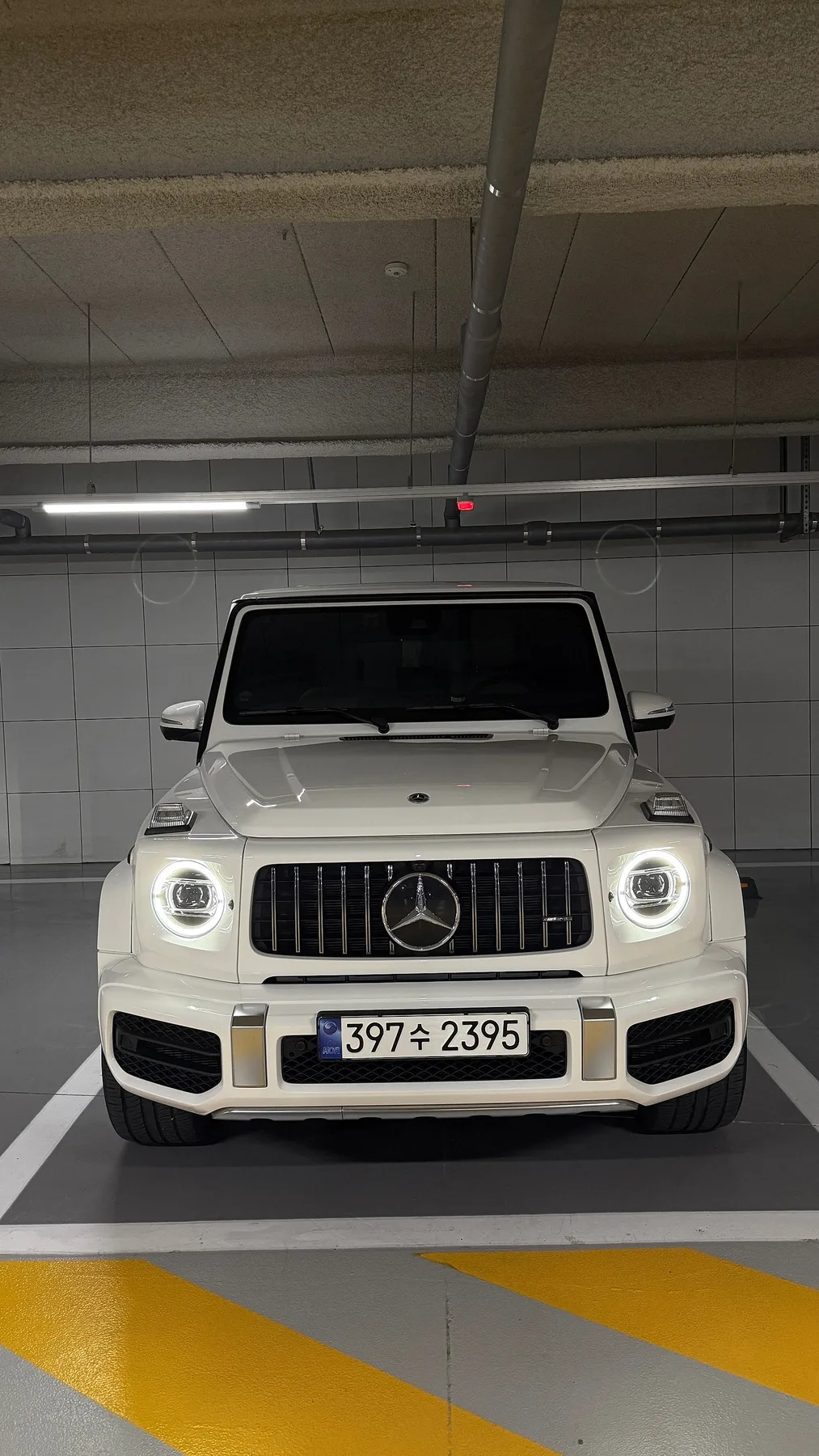 벤츠 메르세데스-벤츠 G63 AMG 2024 흰색 사진 1