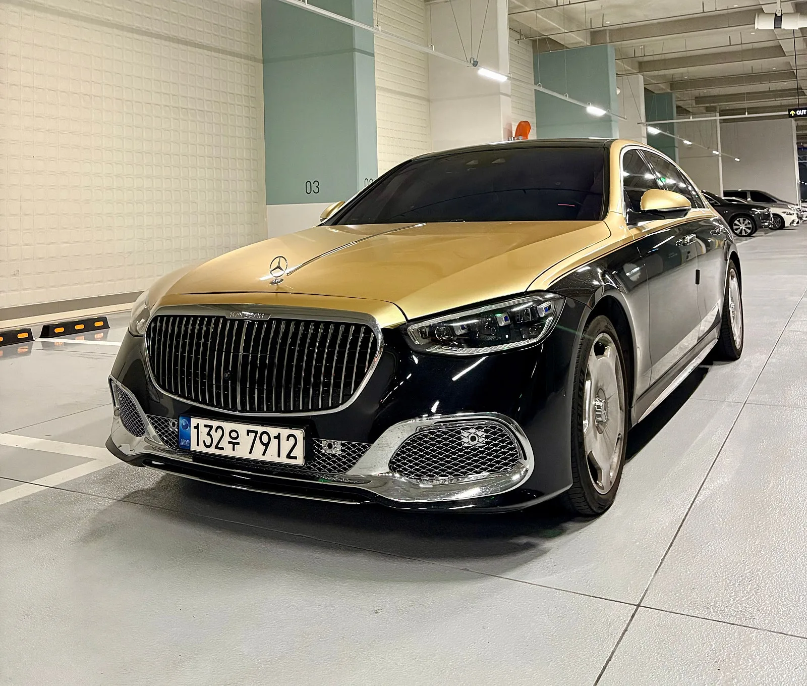 벤츠 S500L 2021 2021 골드 사진 1
