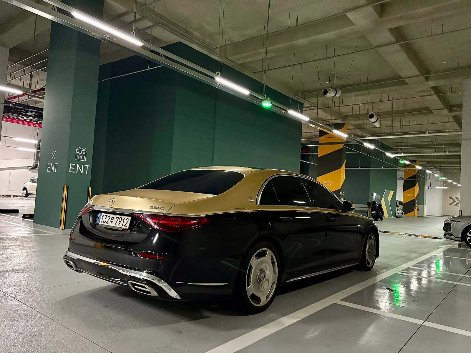 벤츠 S500L 2021 2021 골드 사진 5