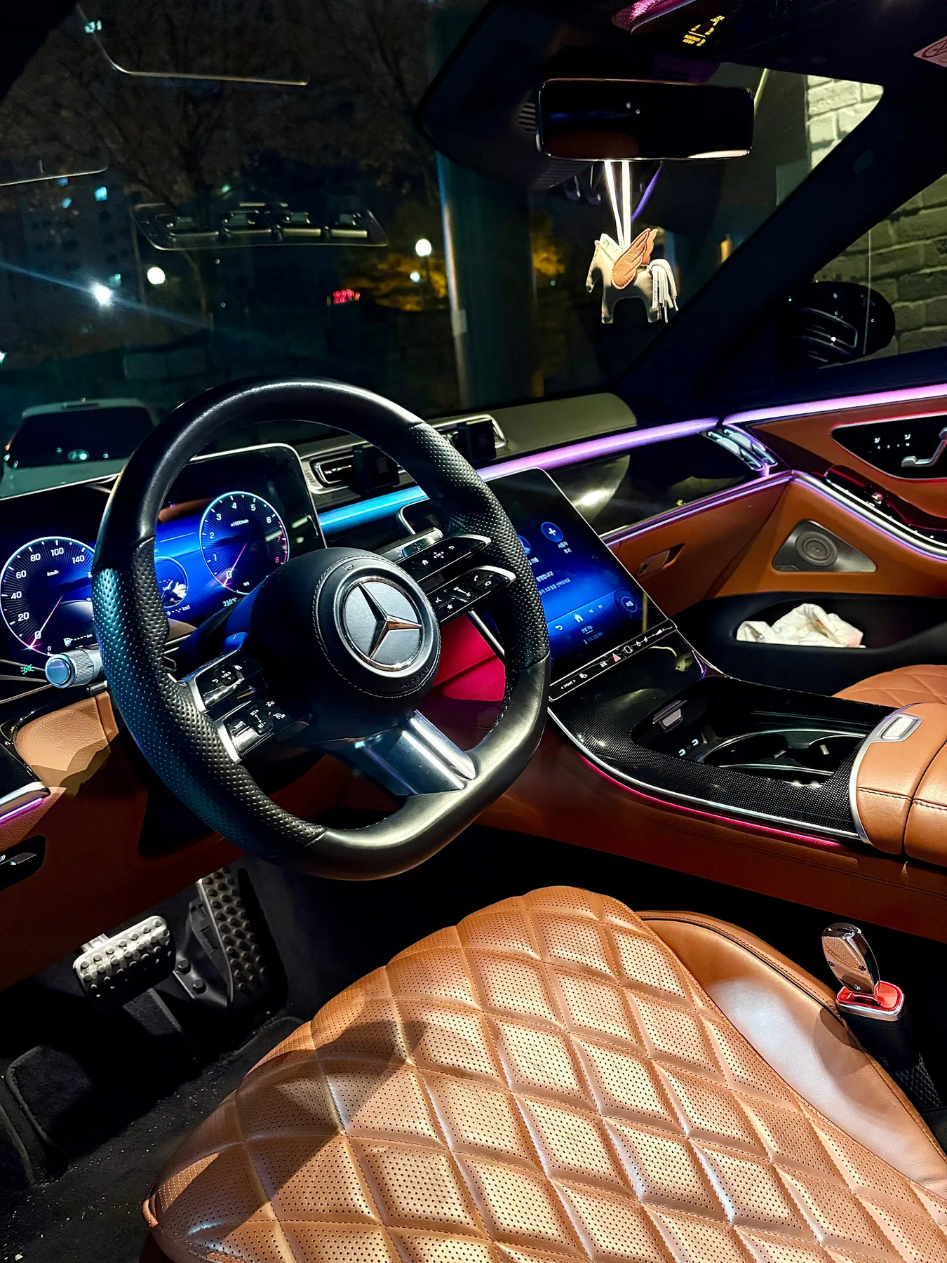 벤츠 S500L 2021 2021 골드 사진 7