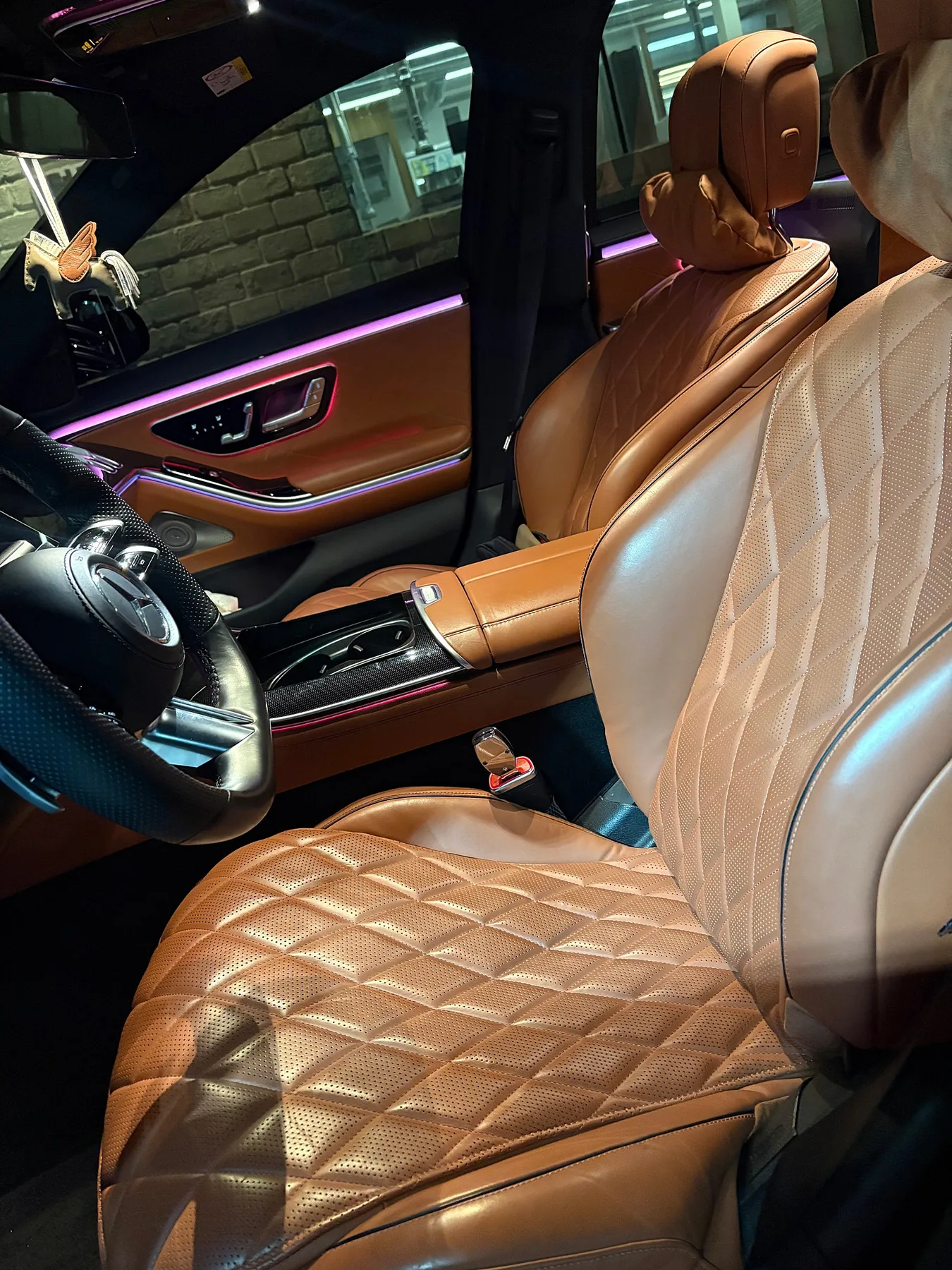 벤츠 S500L 2021 2021 골드 사진 8