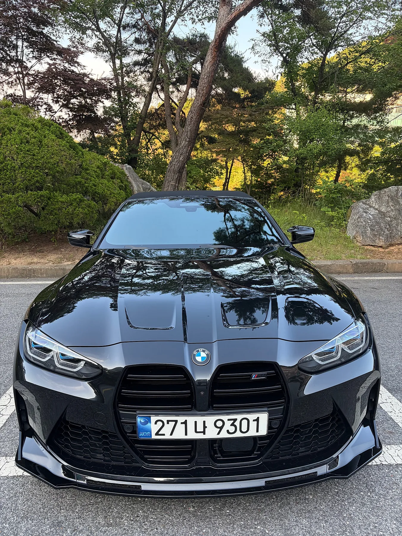 BMW M4 컴페티션 2023 블랙 사진 1