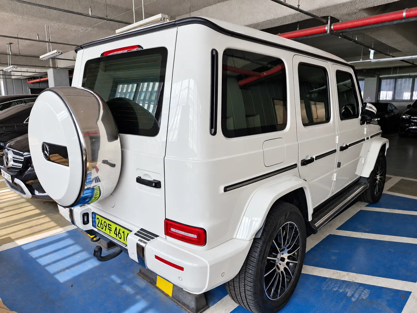 벤츠 G400d 2024 화이트 사진 6