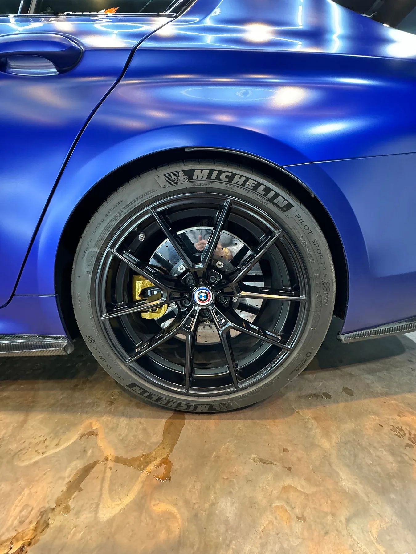 BMW M5 F90 2020 프로즌 마리나블루 무광 사진 8