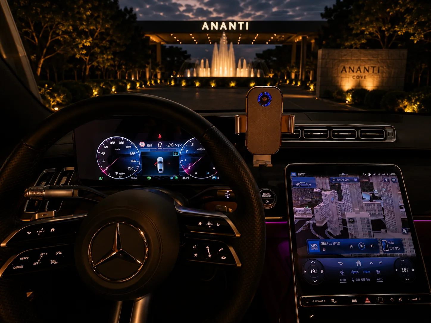 벤츠 S500 마일드 하이브리드 2025 블랙 사진 6