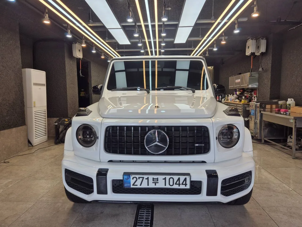 벤츠 지바겐 G63 AMG 2021 2021 화이트 사진 1
