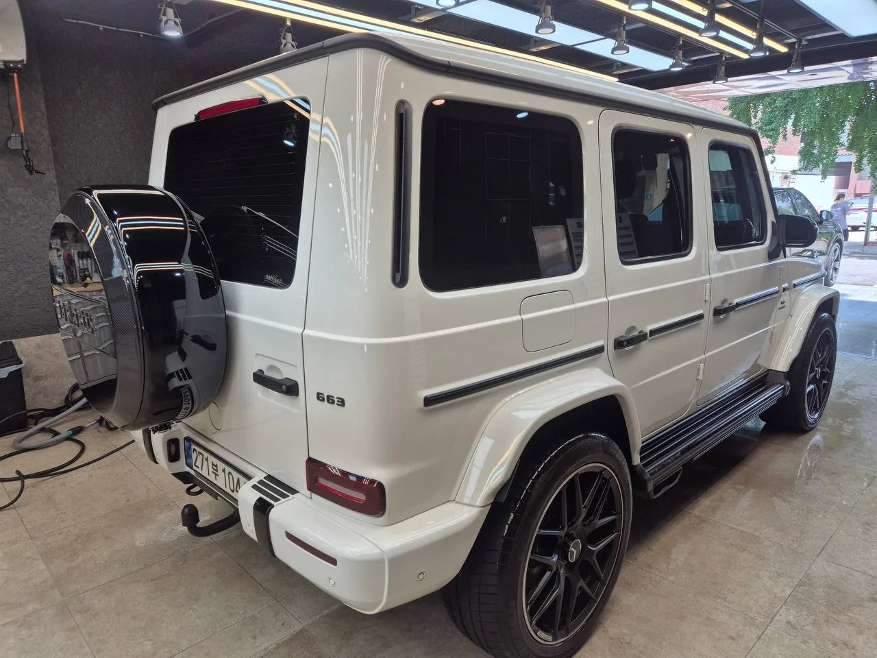 벤츠 지바겐 G63 AMG 2021 2021 화이트 사진 5