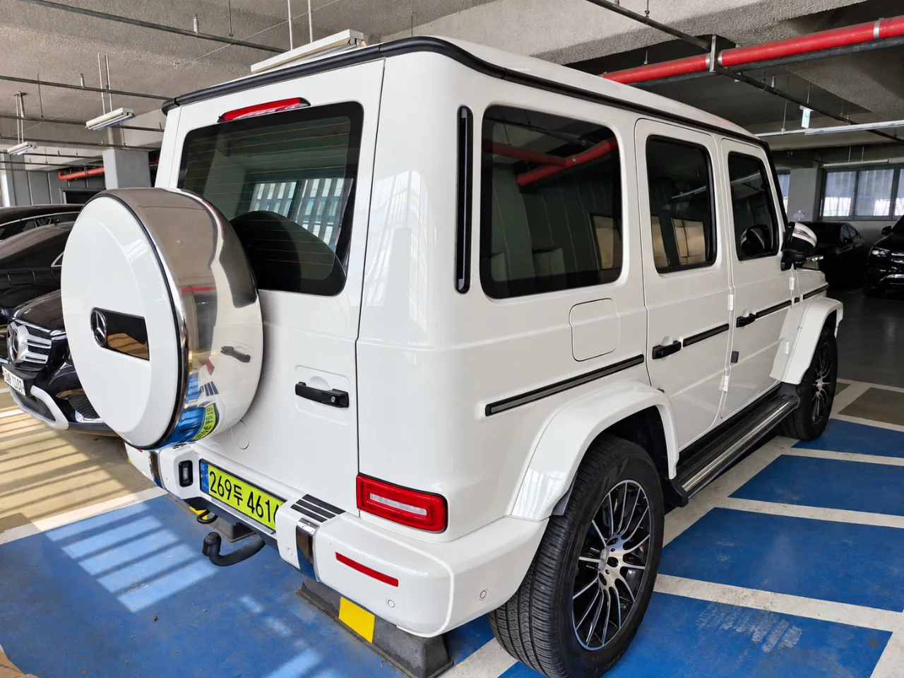 벤츠 G400d 2024 화이트 사진 2