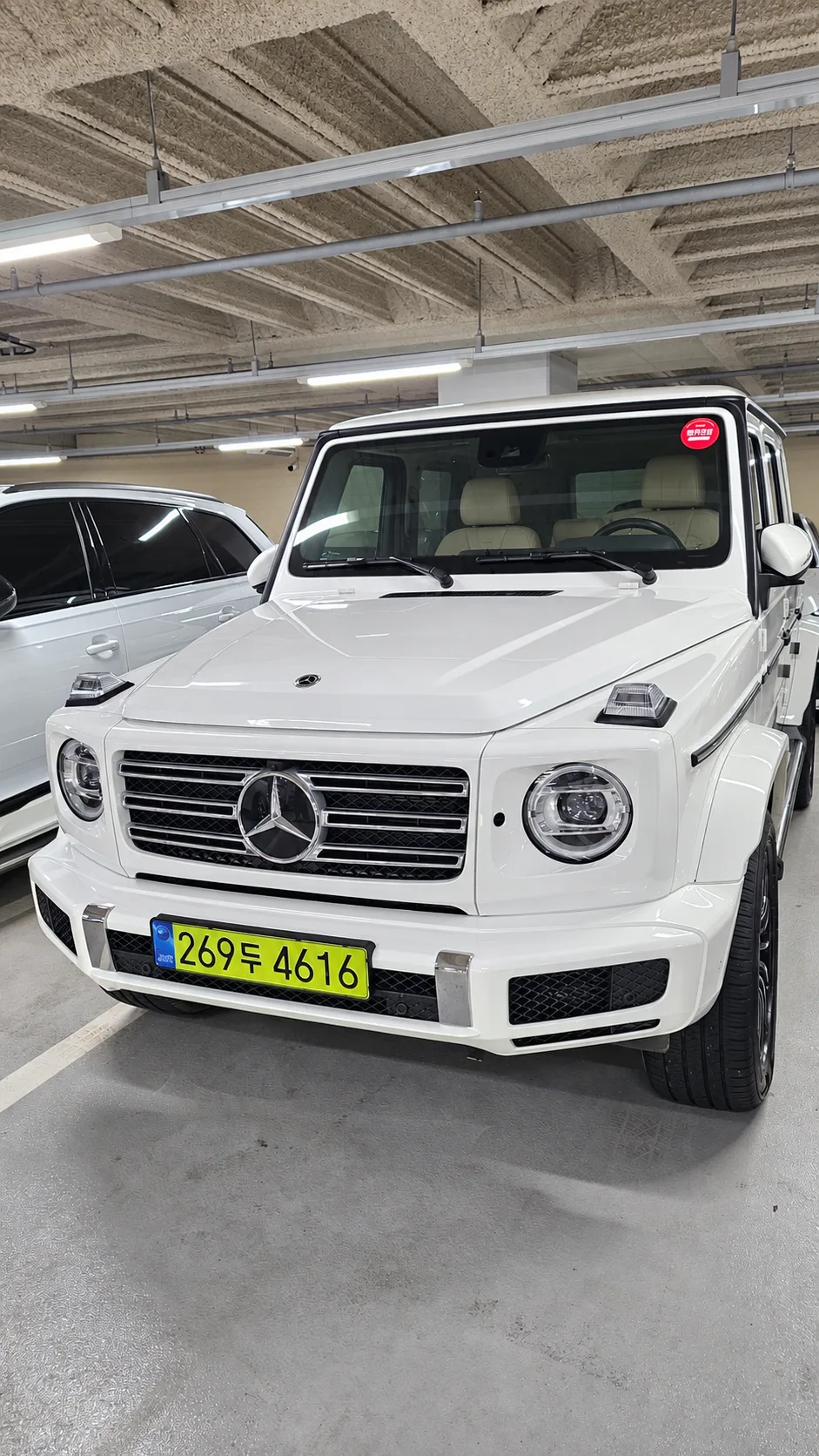 벤츠 G400d 2024 화이트 사진 7