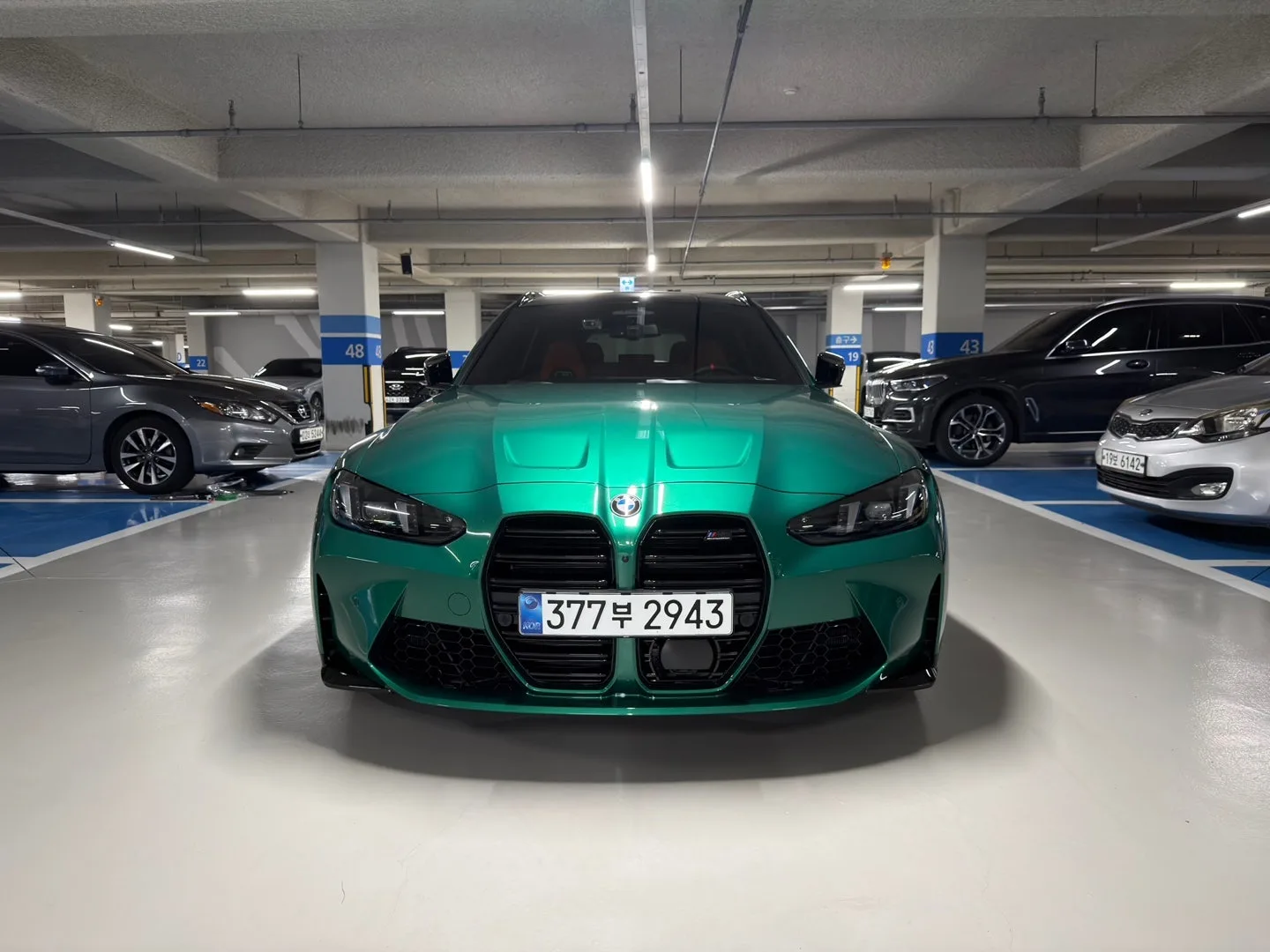 BMW M3 Touring Competition M xDrive 2026 2026 청록 사진 1