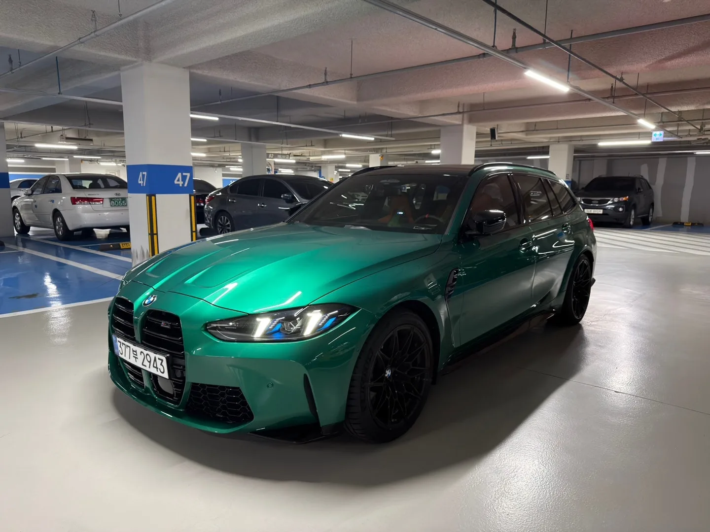 BMW M3 Touring Competition M xDrive 2026 2026 청록 사진 5