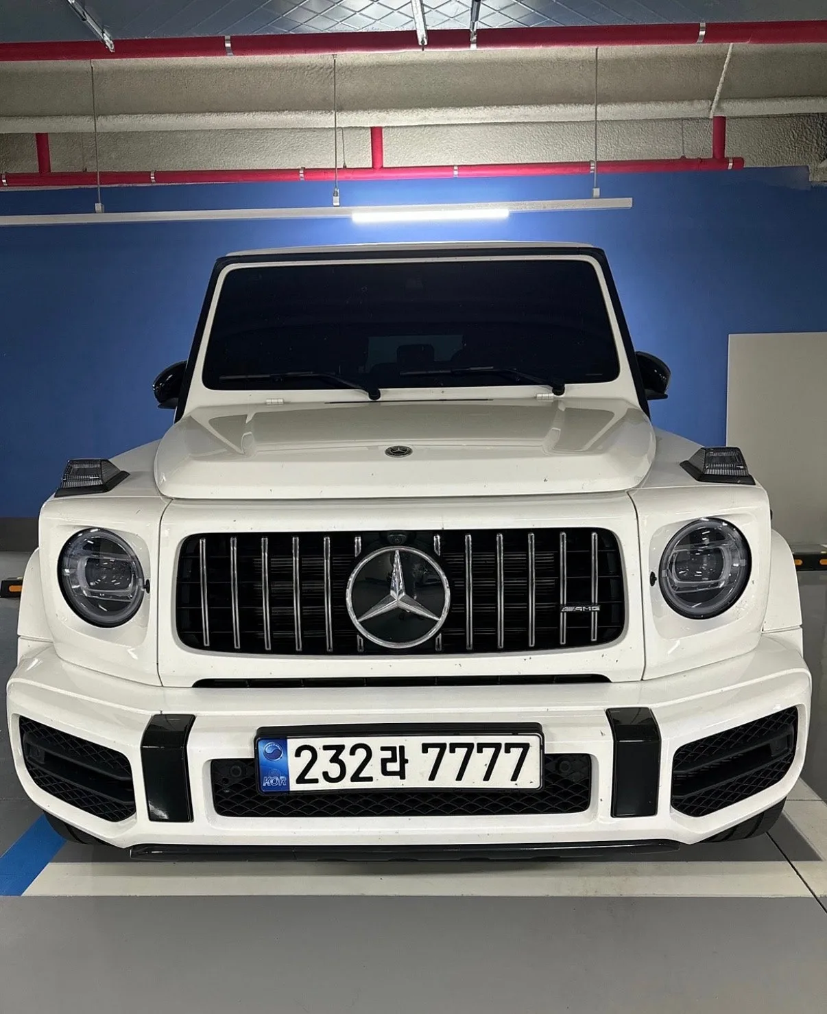 벤츠 G63 AMG 2021 화이트 사진 1