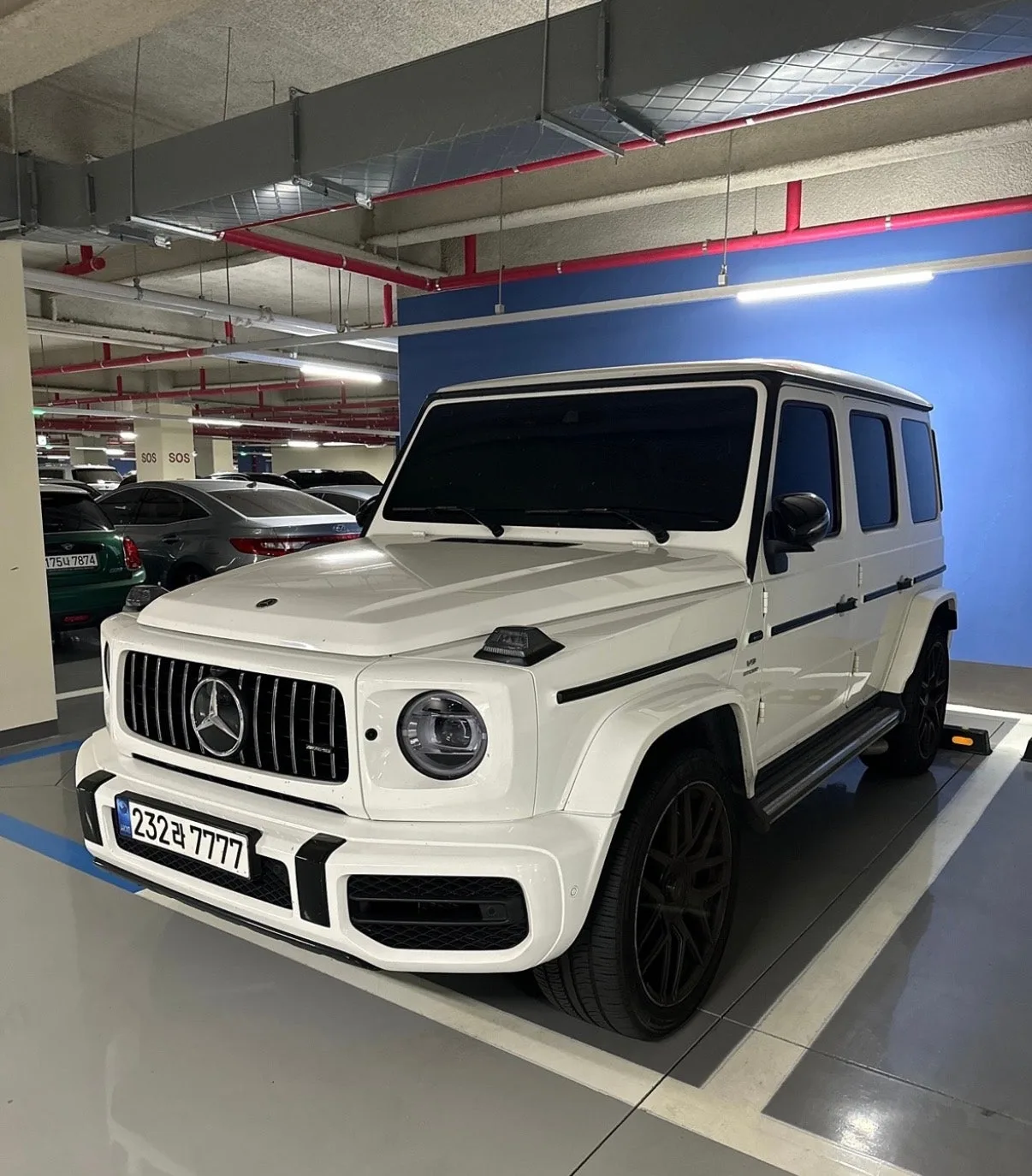 벤츠 G63 AMG 2021 화이트 사진 2