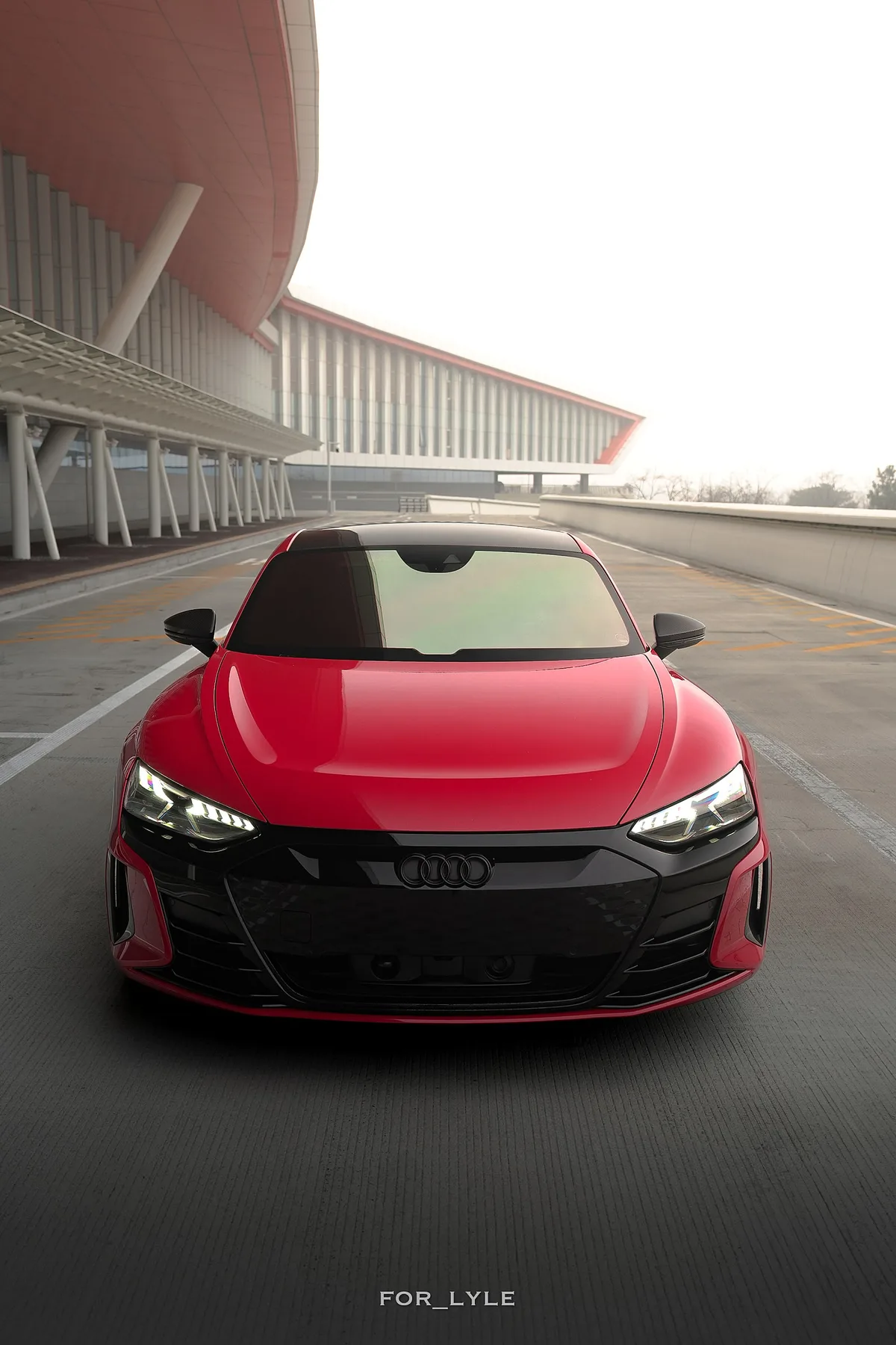 아우디 RS e-트론 GT 2022 레드 사진 1