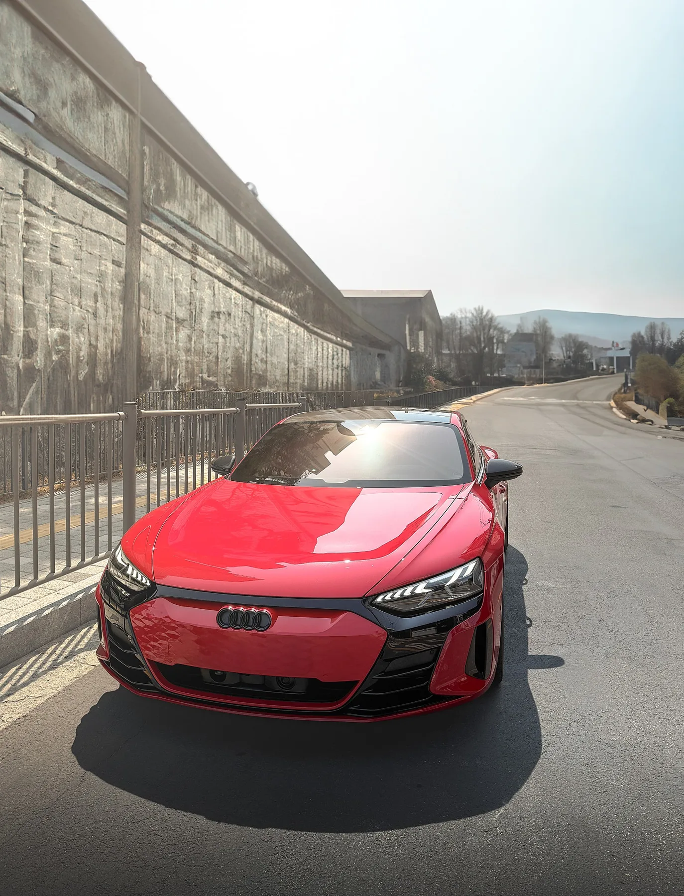 아우디 RS e-트론 GT 2022 레드 사진 3