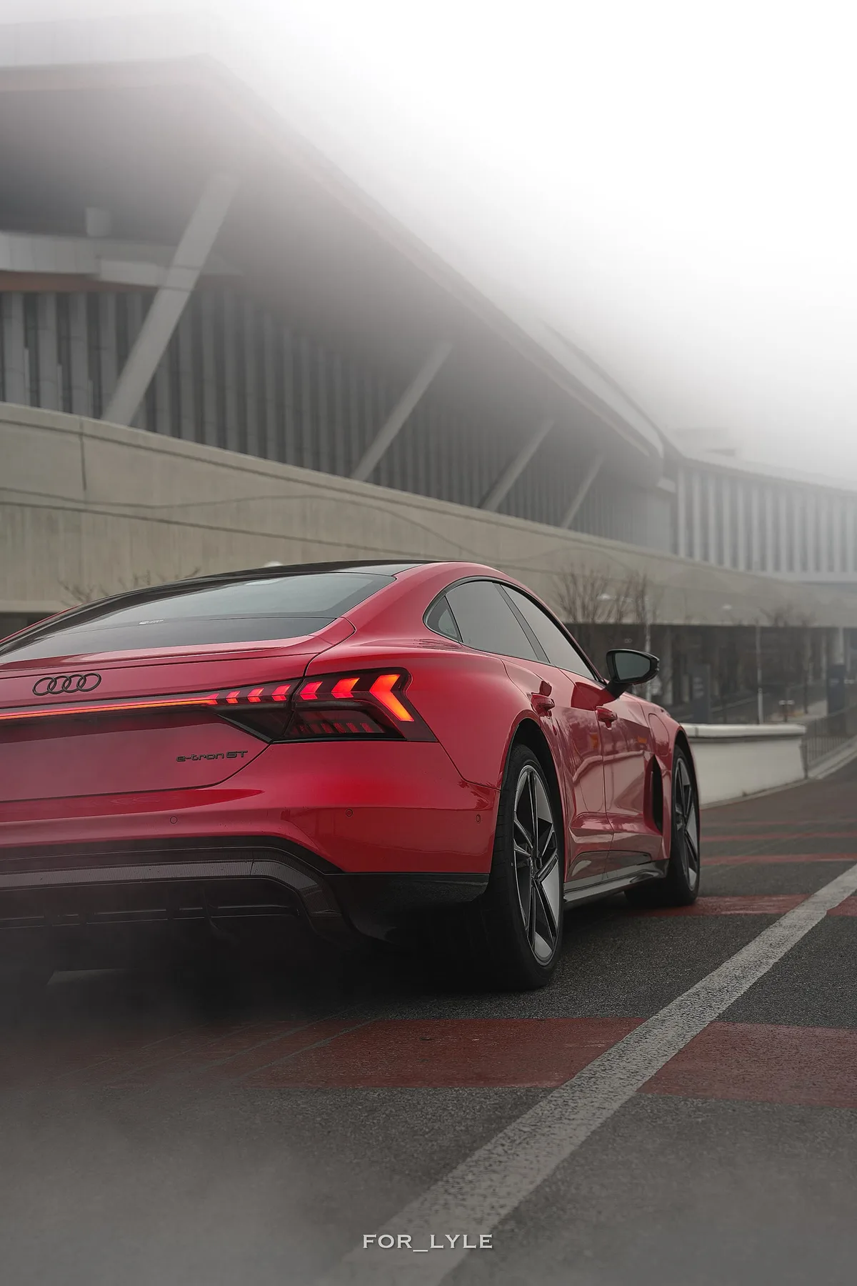 아우디 RS e-트론 GT 2022 레드 사진 4