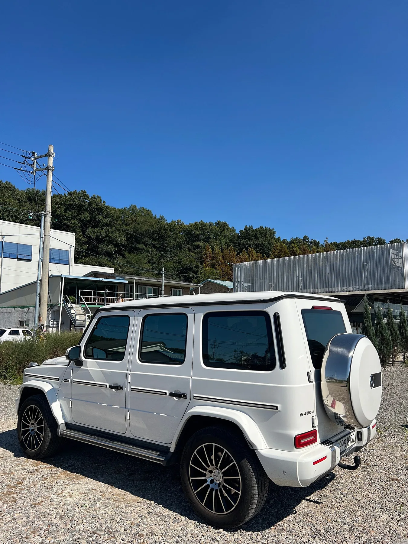 벤츠 지바겐 G400d 2021 흰색 사진 2