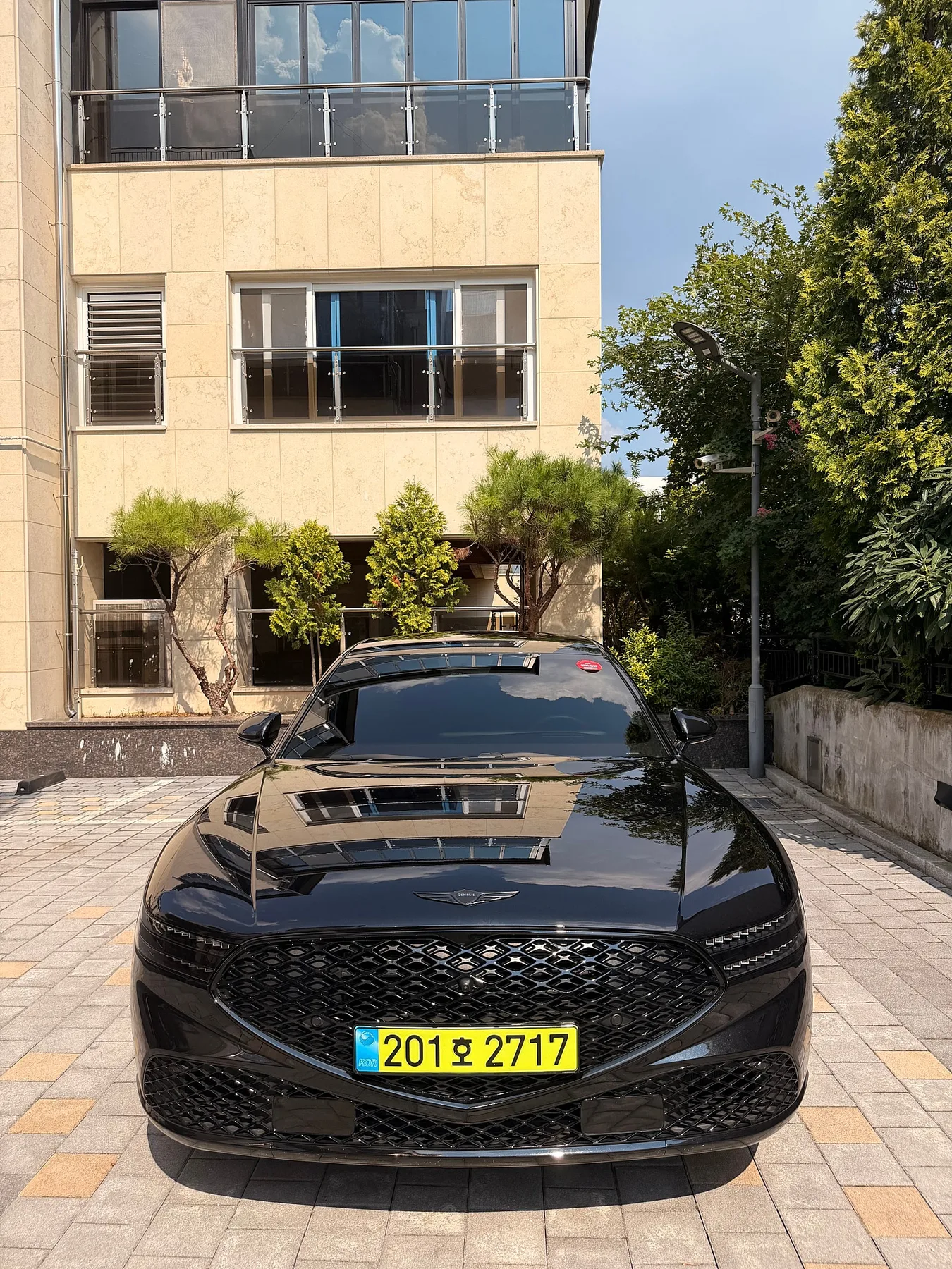 제네시스 G90 블랙에디션 2025 검정색 사진 1