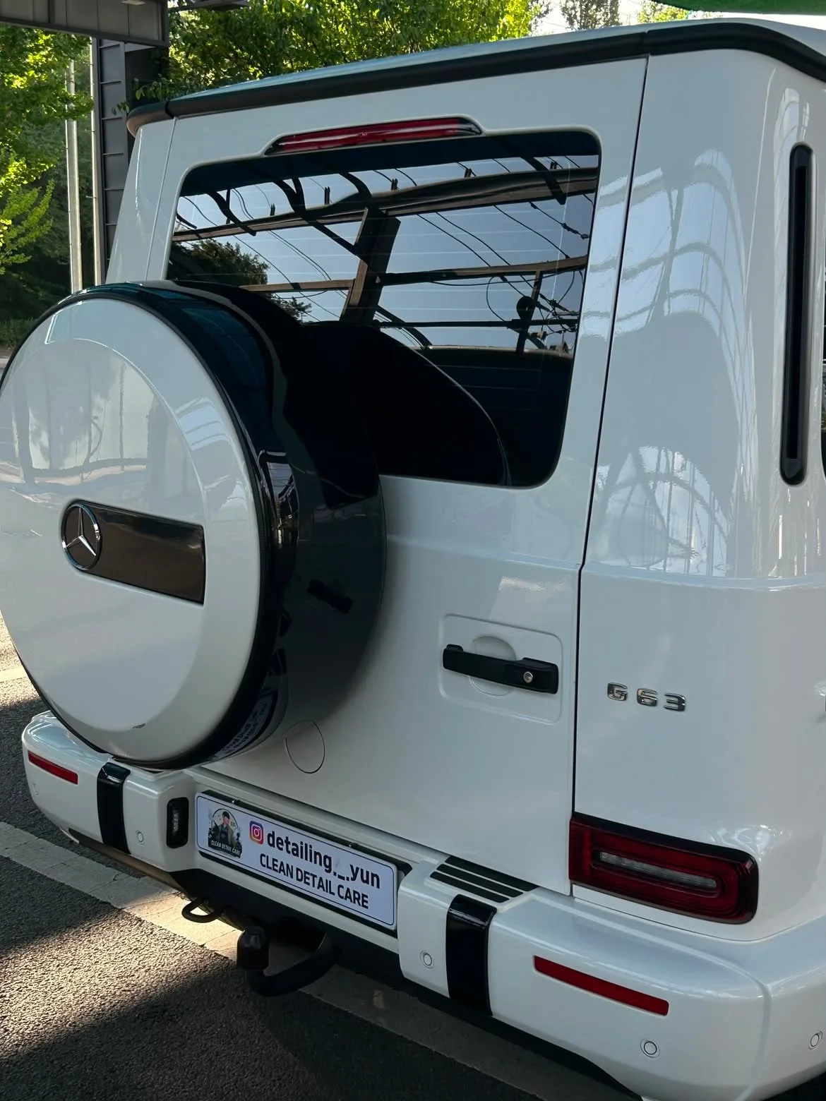 벤츠 G63 AMG 에디션 2022 흰색 사진 2