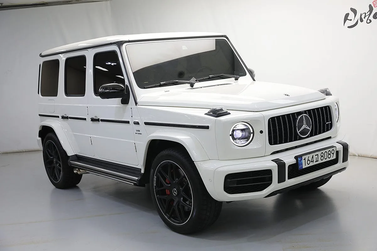 벤츠 G63 에디션 2021 흰색 사진 2