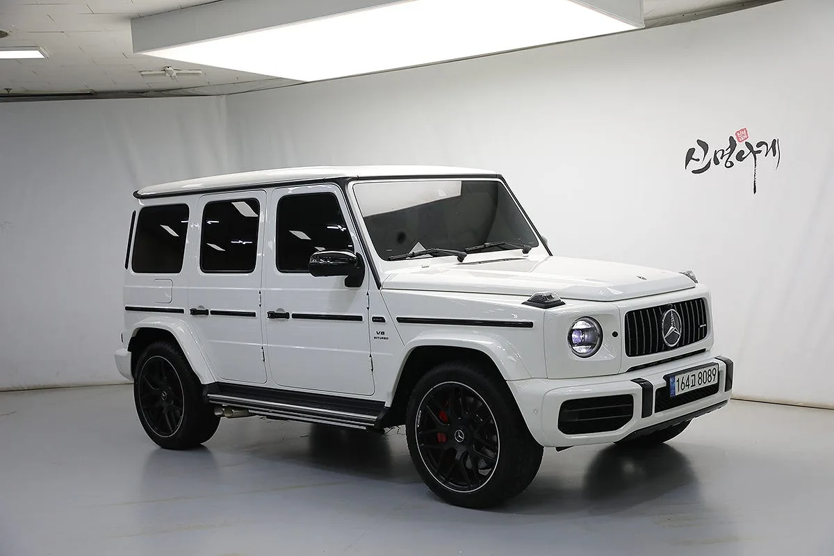 벤츠 G63 에디션 2021 흰색 사진 3