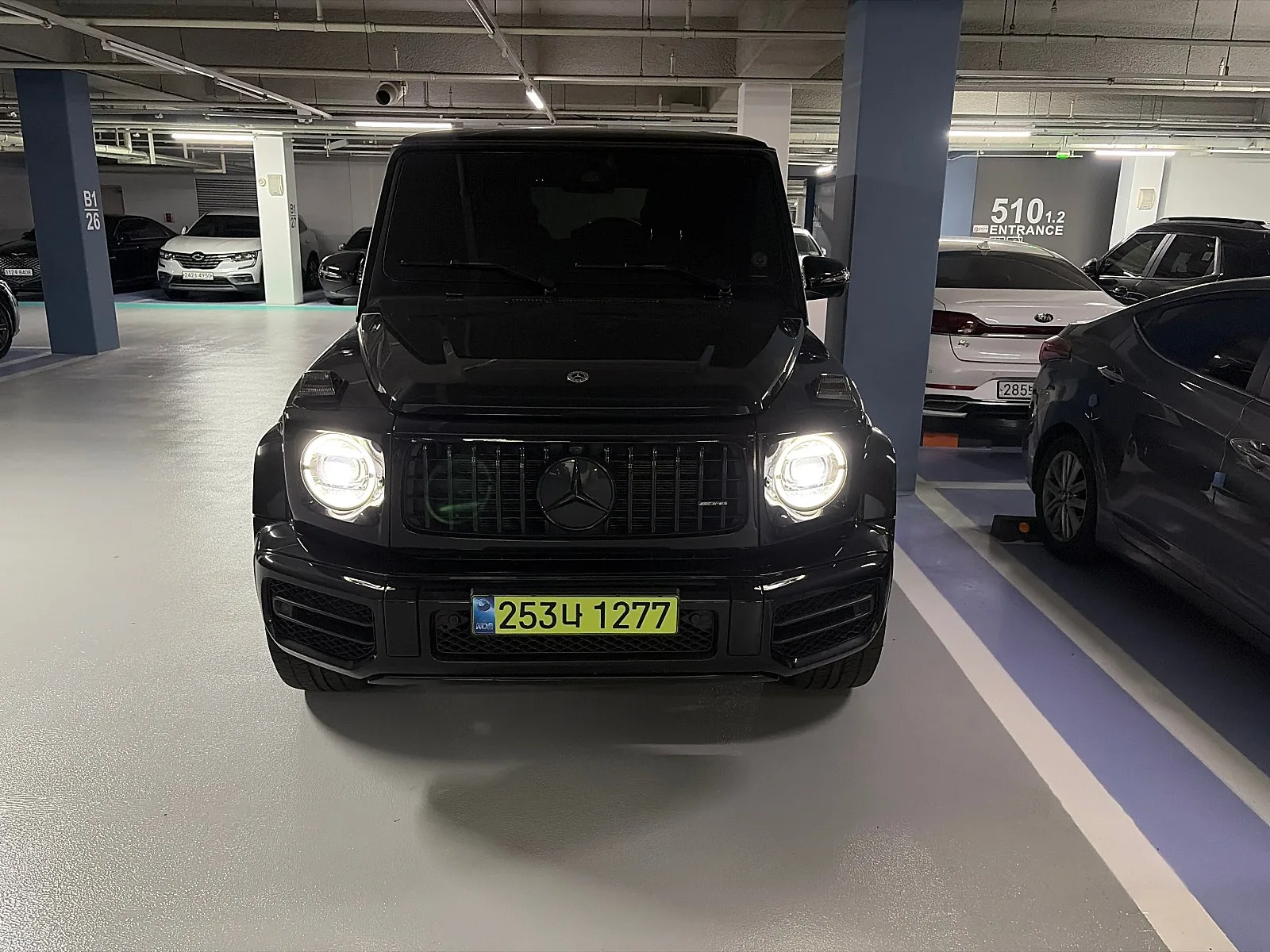 벤츠 G63 2022 검정색 사진 1