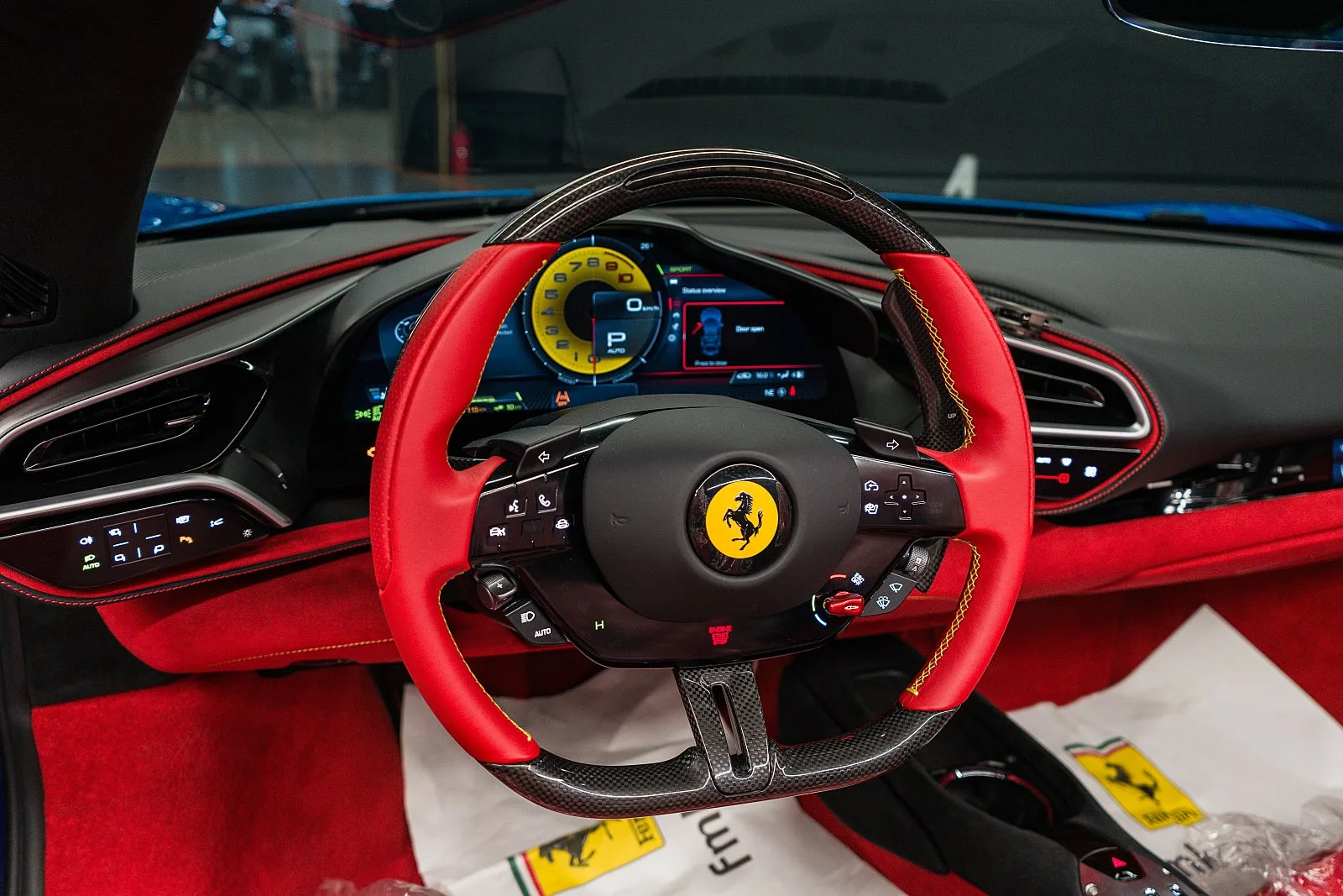 페라리 296 GTS 2025 블루 사진 8