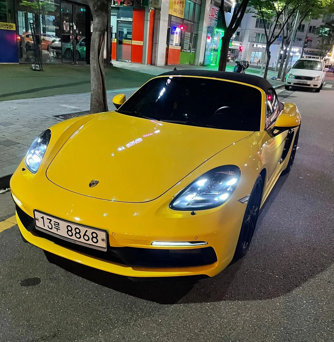 포르쉐 박스터 2.5 GTS 2019 옐로 사진 1