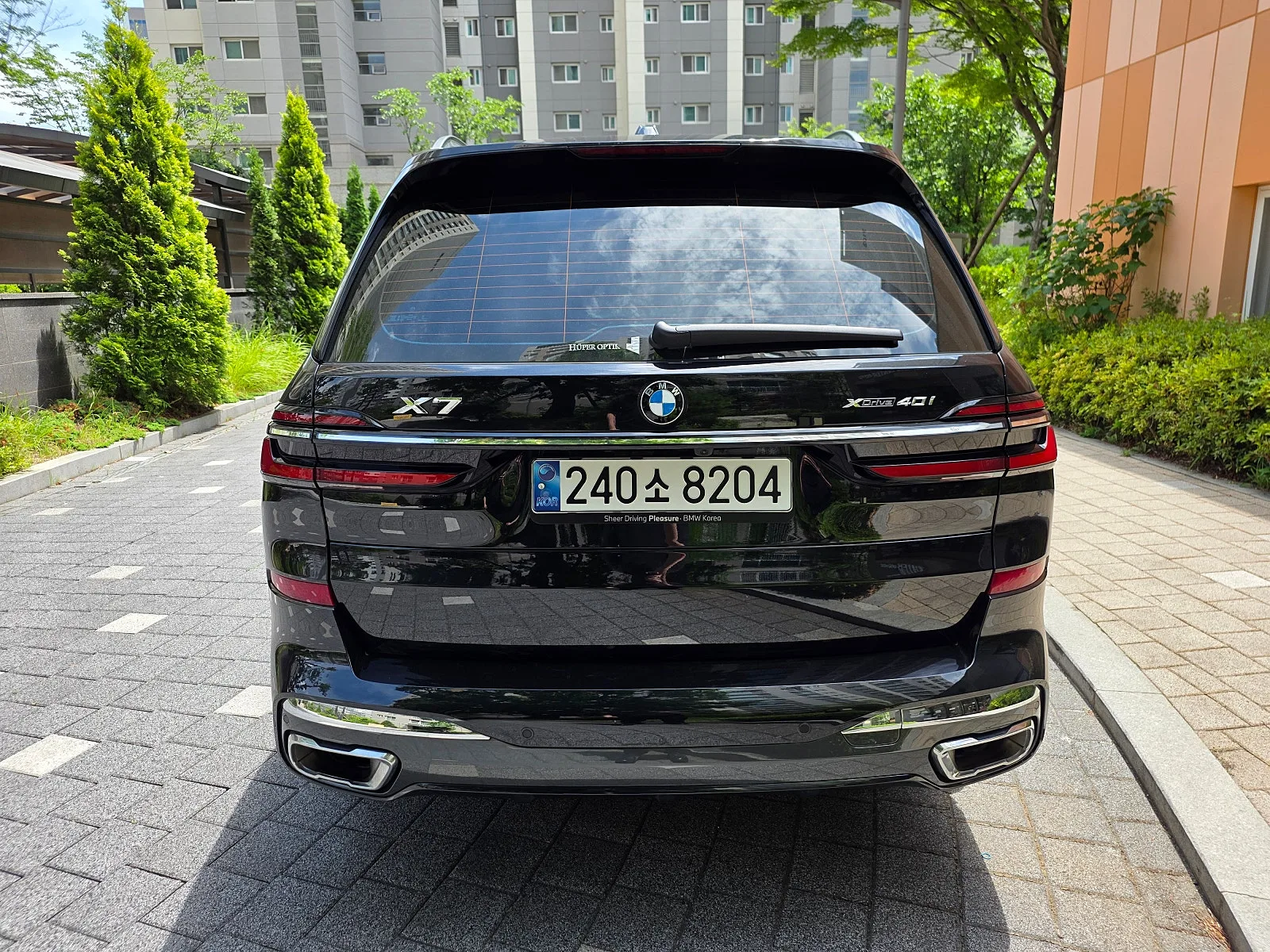 BMW X7 40i MSP 6인승 2024 블랙 사진 6
