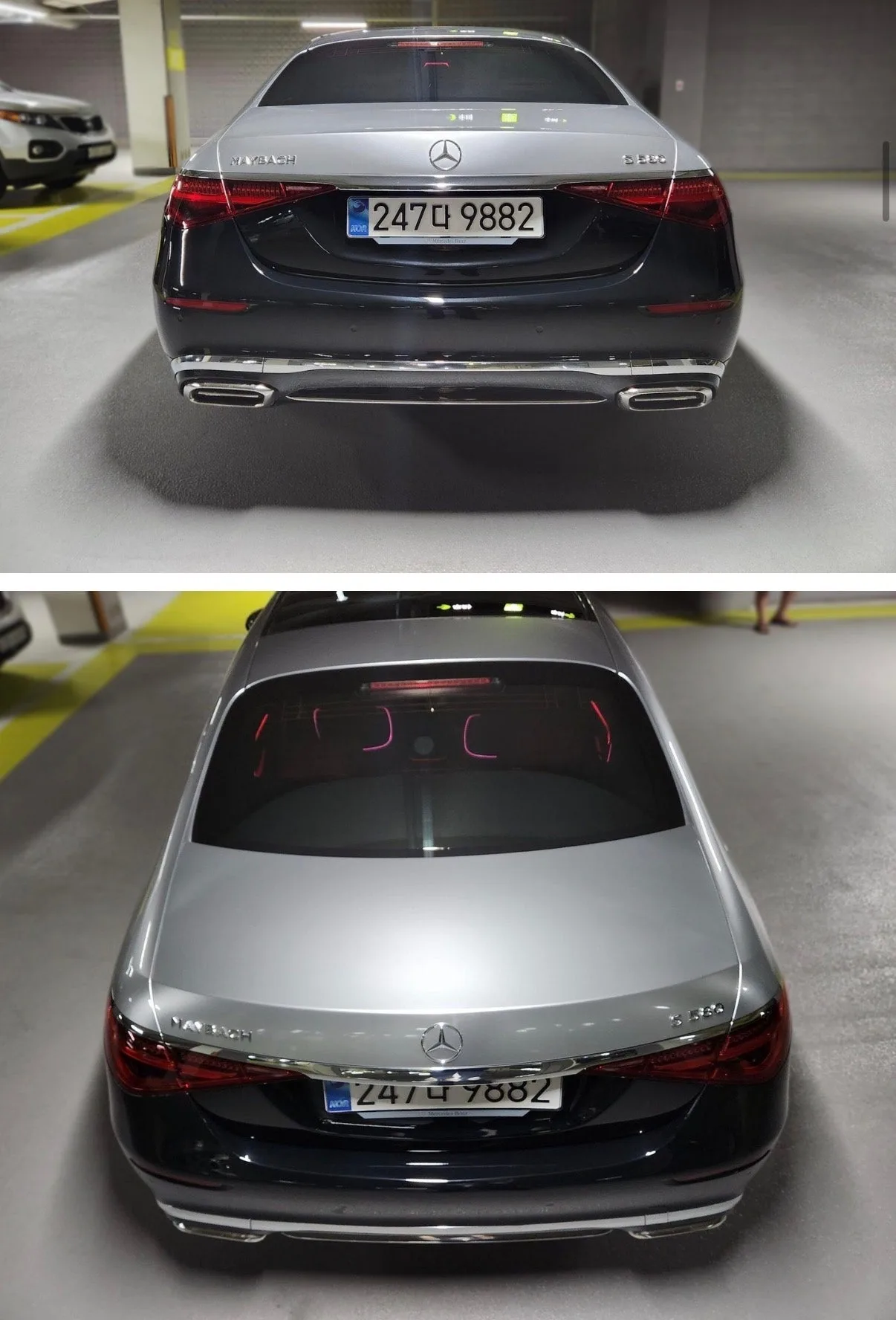 벤츠 마이바흐 S580 2022 실버 사진 3