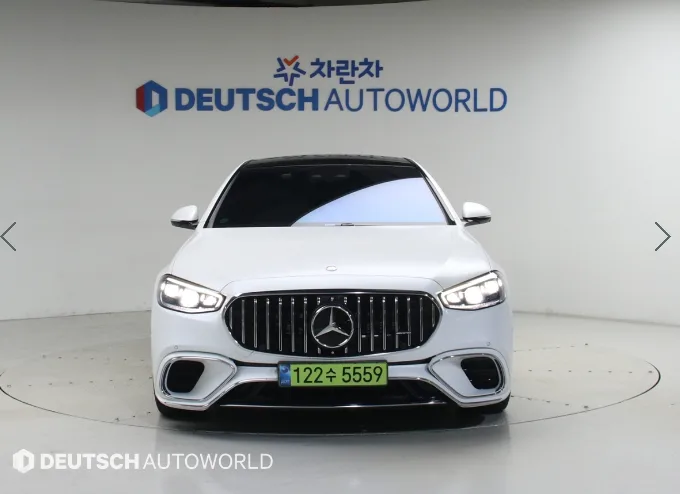 벤츠 S63 AMG e 퍼포먼스 2024 무광 화이트 사진 1