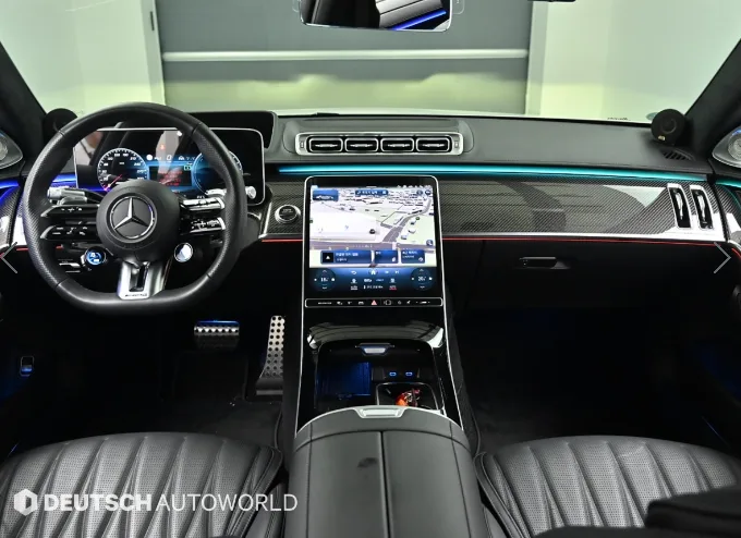 벤츠 S63 AMG e 퍼포먼스 2024 무광 화이트 사진 8