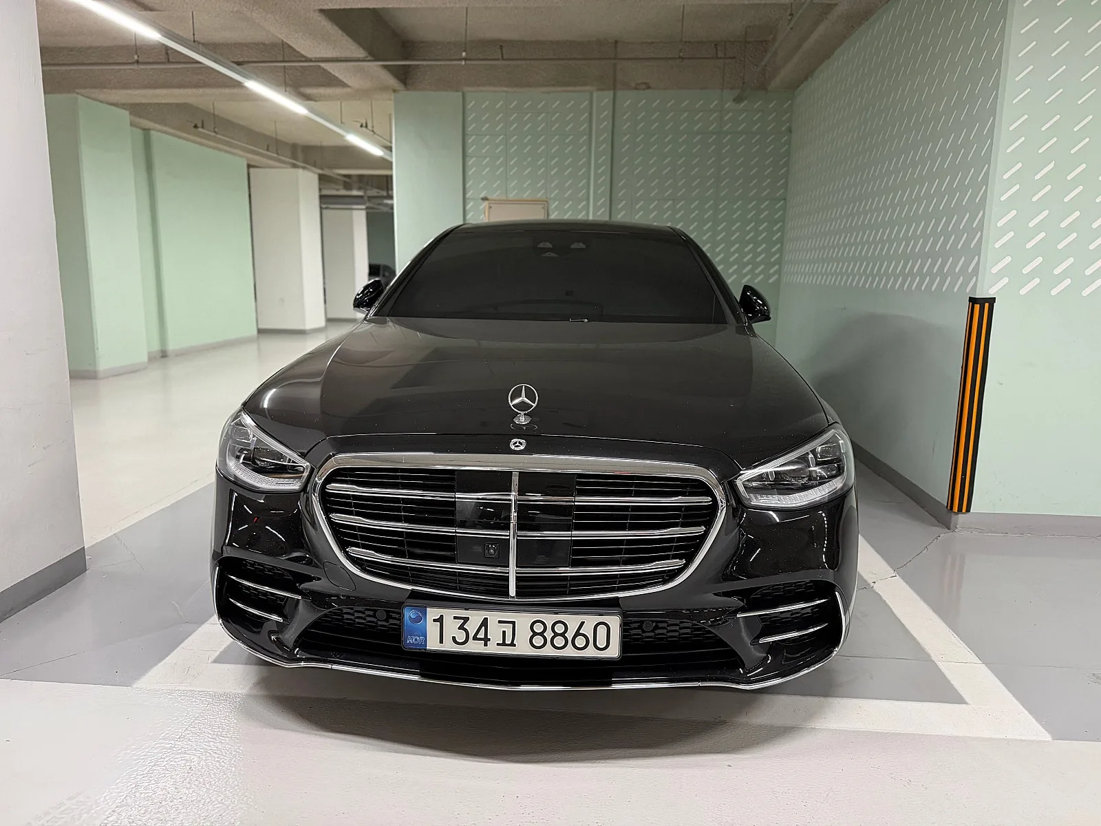 벤츠 S400d 4Matic AMG라인 2022 블랙 사진 1