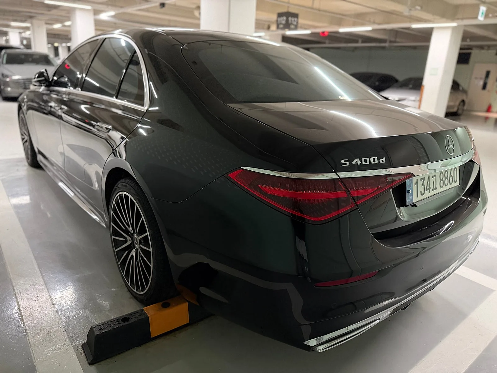 벤츠 S400d 4Matic AMG라인 2022 블랙 사진 6